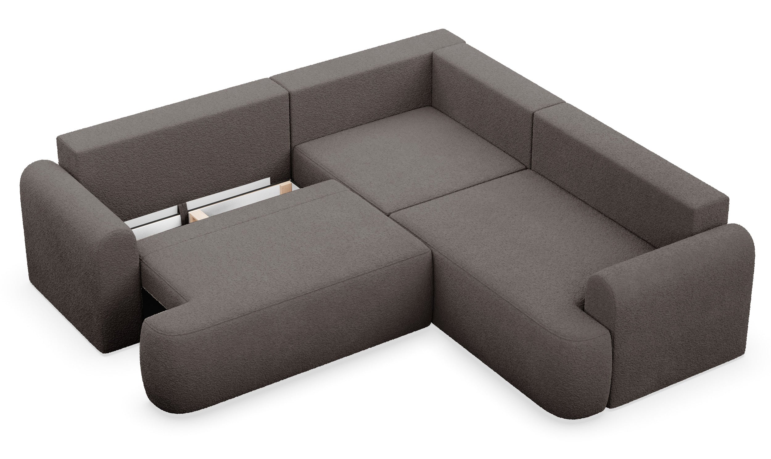 selsey-kaveo-ecksofa-l-form-mit-schlaffunktion-brauner-pl-sch-universell image 4