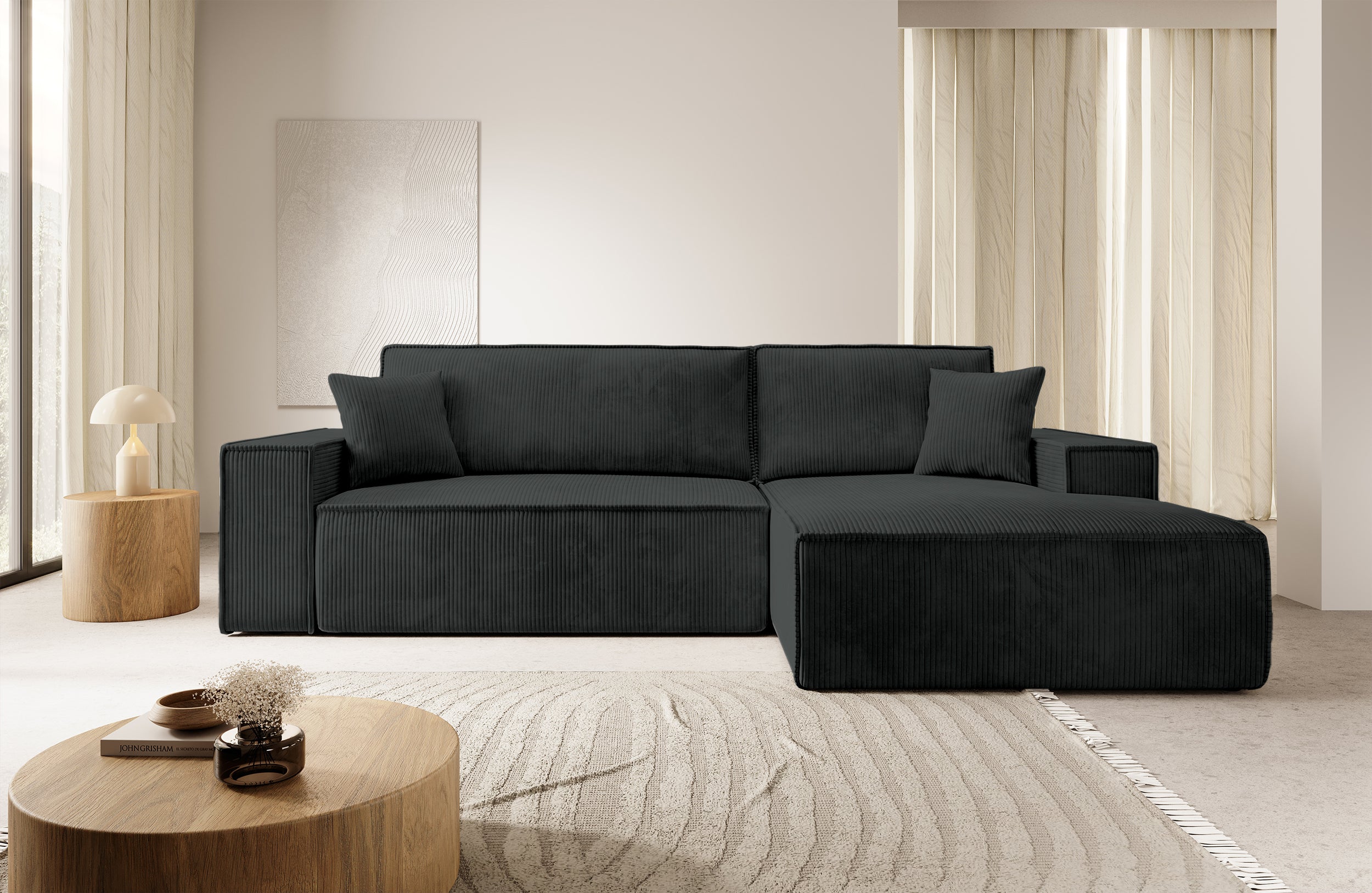selsey-farese-new-ecksofa-mit-schlaffunktion-rechts-l-f-rmig-mit-stauraum-schwar image 2