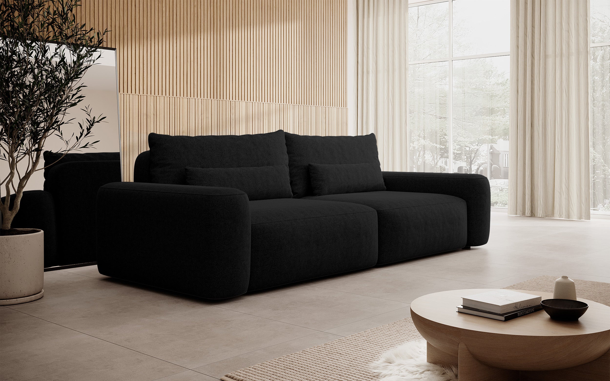 selsey-carnos-schlafsofa-dreisitzig-hydrophobes-chenille-schwarz-schwarze-beine image 3
