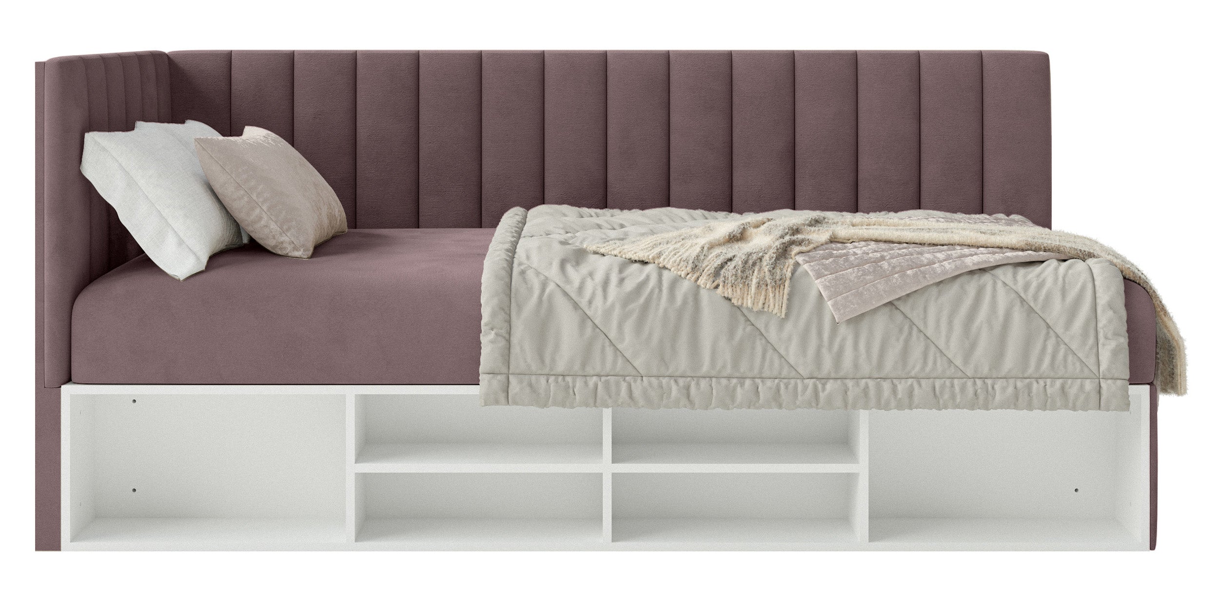selsey-ventrio-jugendbett-90x200-cm-linksseitig-mit-stauraum-und-regalen-violett image 5