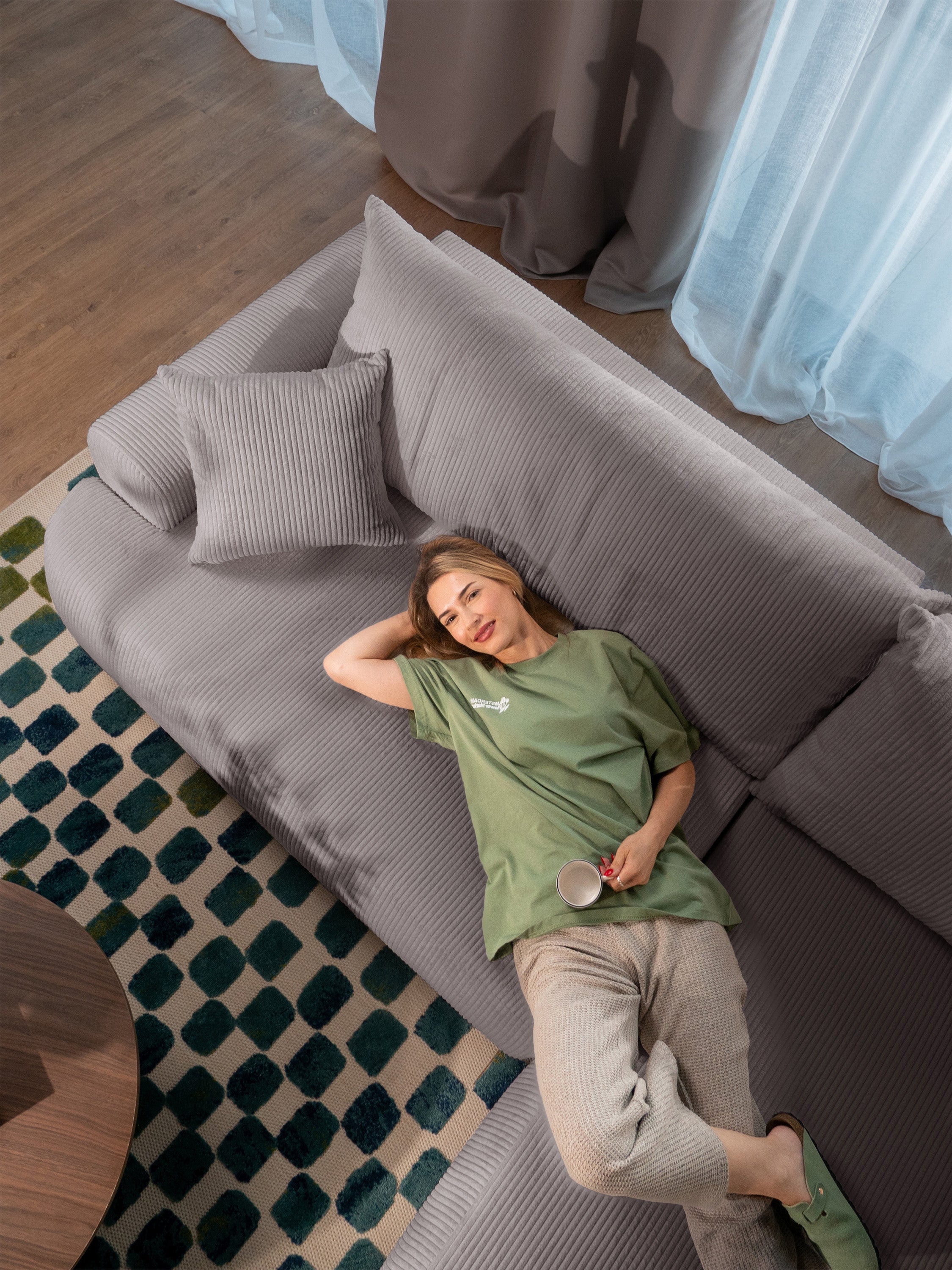 selsey-ovo-cord-ecksofa-mit-schlaffunktion-l-form-rechts-hellgrau-cord image 4