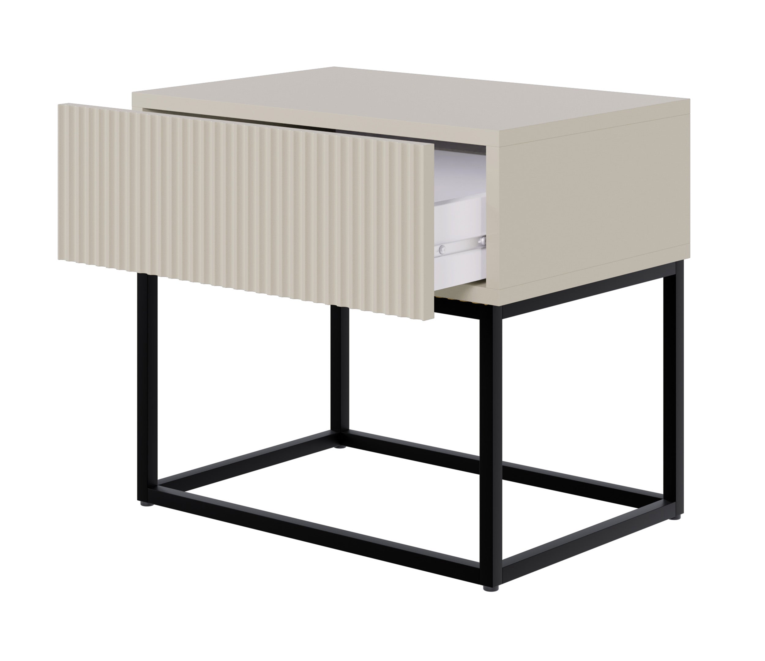 selsey-veldio-nachttisch-50-cm-mit-schublade-und-fr-sfront-grau-beige-schwarze-b image 2