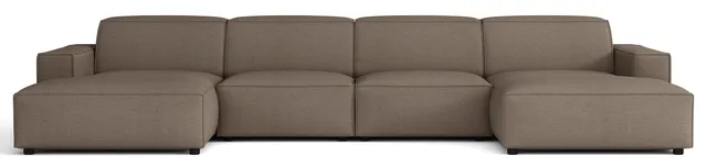 selsey-sellmo-modulares-ecksofa-u-form-universell-hellbraun-hydrophobes-chenille image 1
