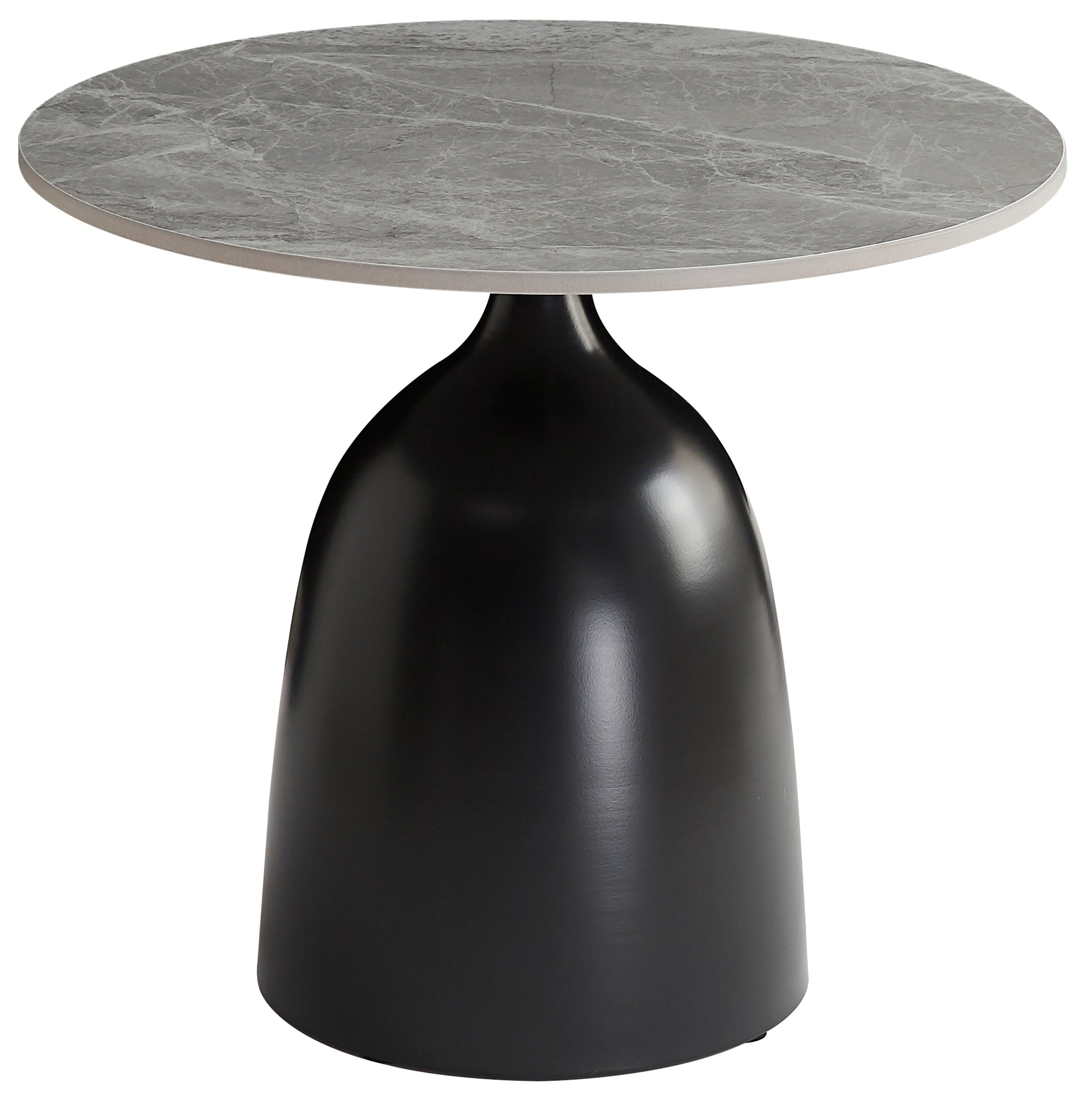 selsey-granive-couchtisch-rund-50-cm-graue-steinplatte-schwarzes-gestell image 1