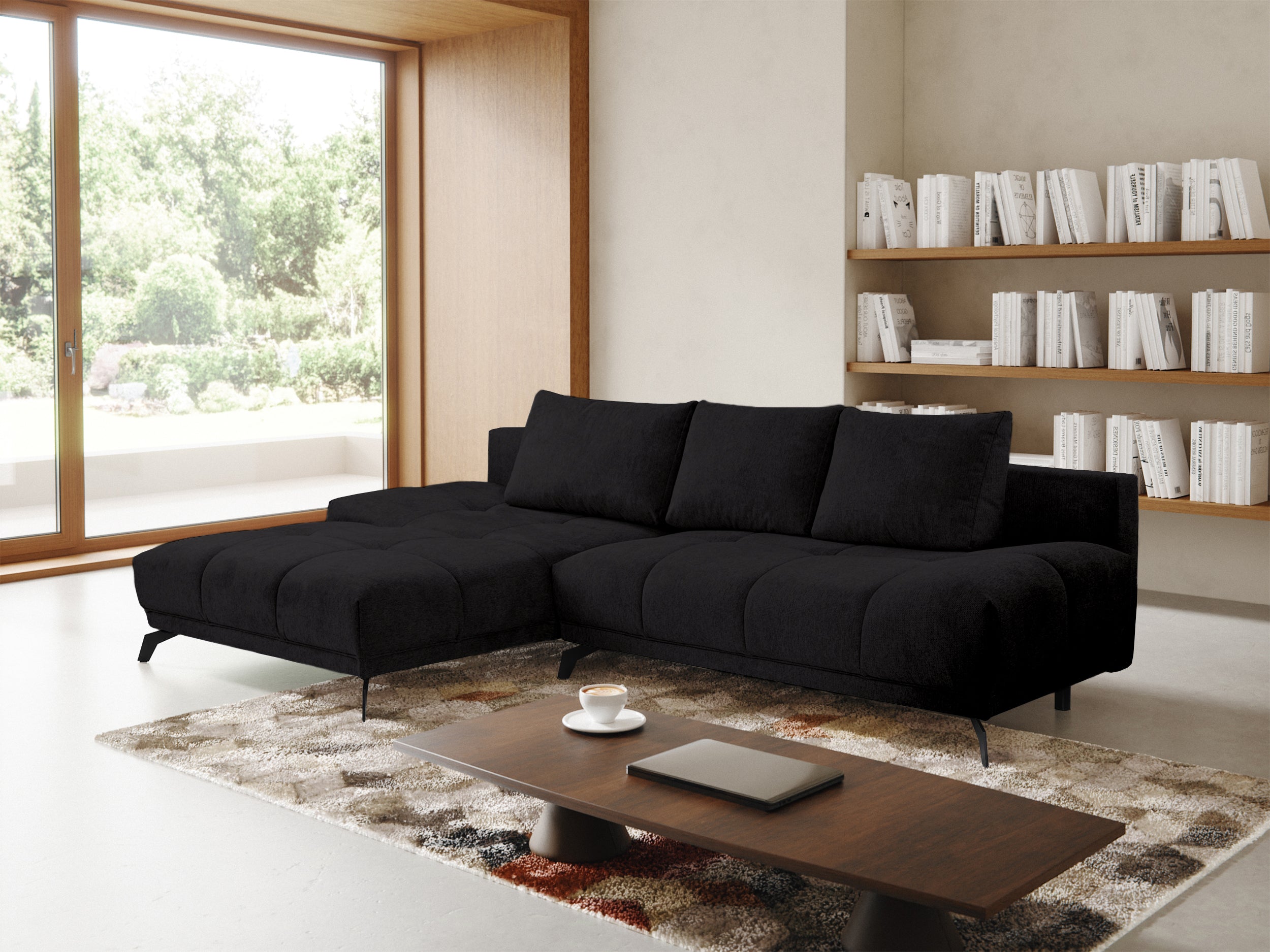 selsey-felipe-ecksofa-mit-schlaffunktion-l-form-links-mit-stauraum-schwarzer-che image 2