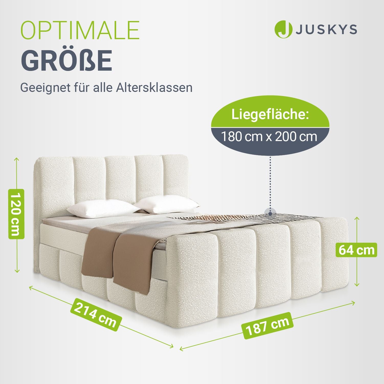 juskys-boxspringbett-manitoba-boucl-polsterbett-in-creme-mit-topper image 7