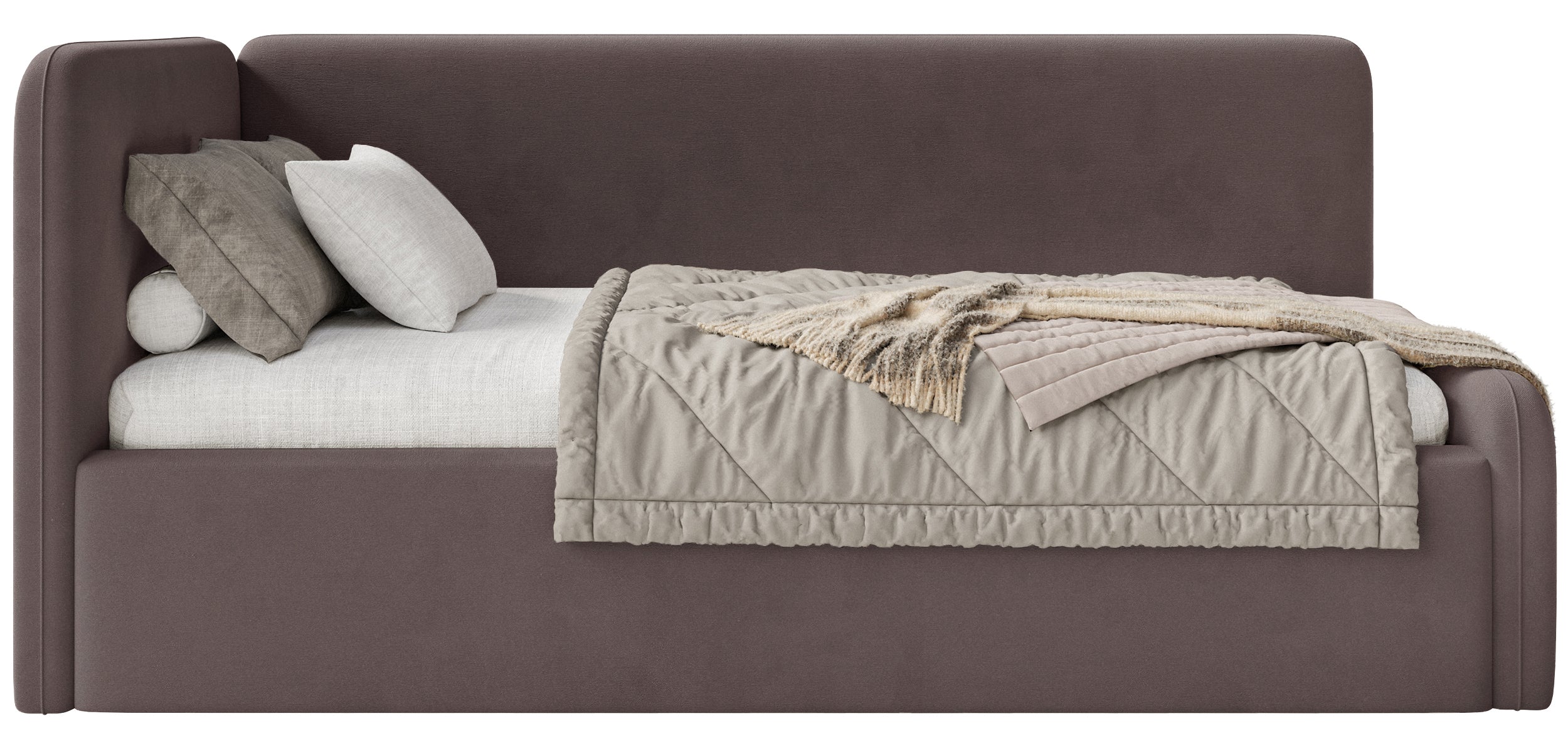 selsey-fanklo-jugendbett-120x200-cm-linksseitig-mit-stauraum-brauner-velours image 5