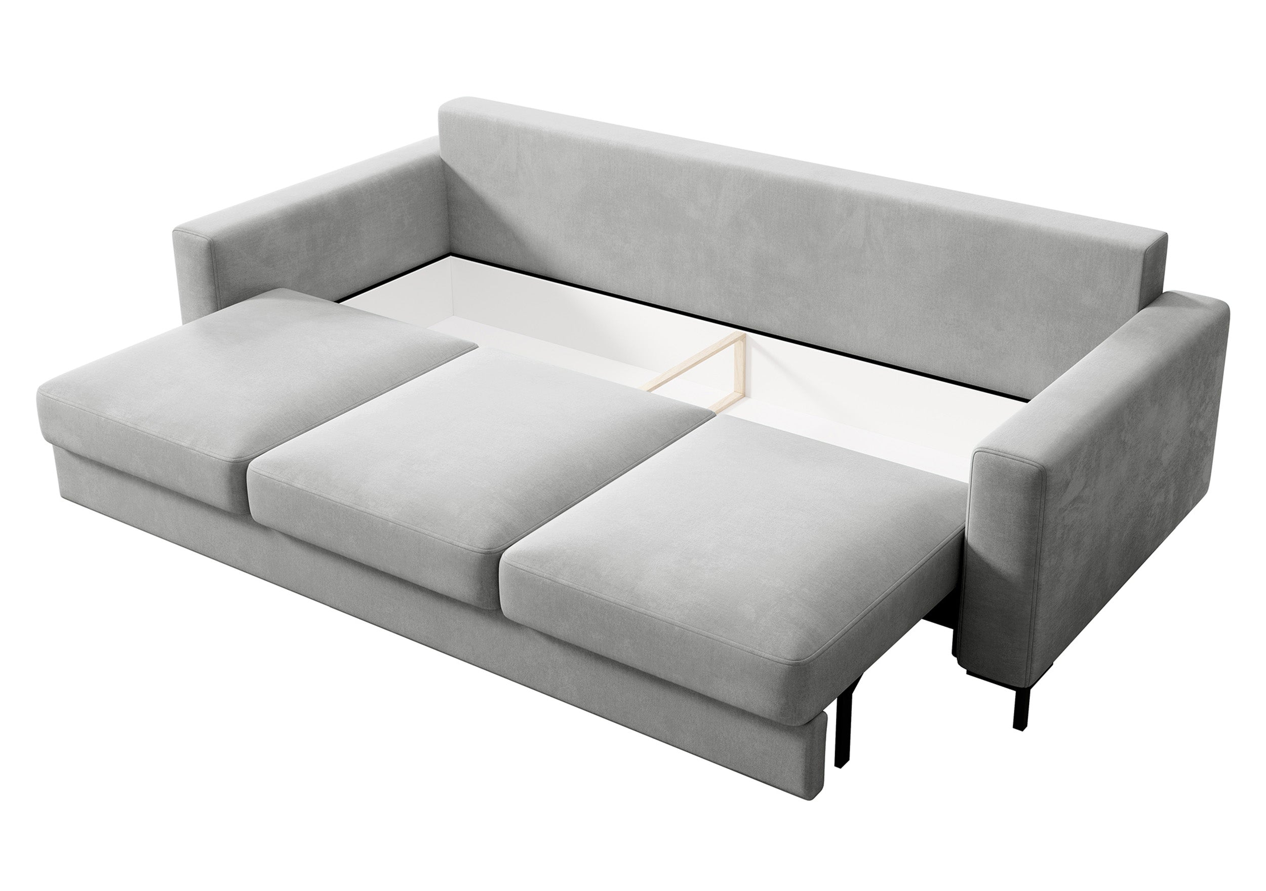 selsey-mokpeo-dreisitziges-ausklappbares-sofa-mit-stauraum-hellgrau-samt image 7