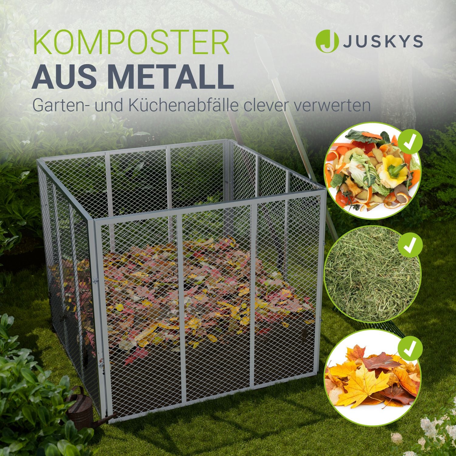 juskys-metall-komposter-verzinkt-450-oder-800-liter-f-r-gartenabf-lle image 3