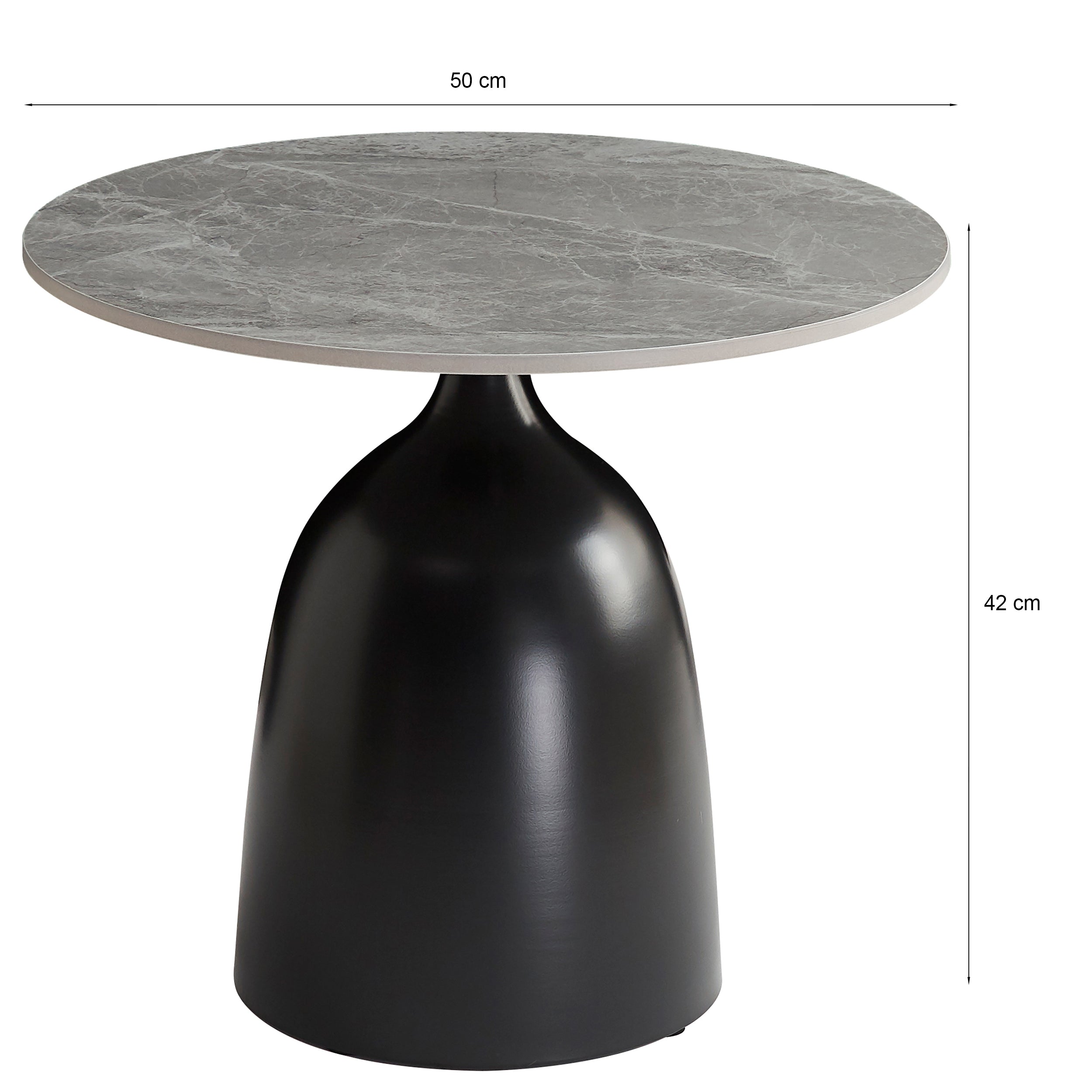 selsey-granive-couchtisch-rund-50-cm-graue-steinplatte-schwarzes-gestell image 4