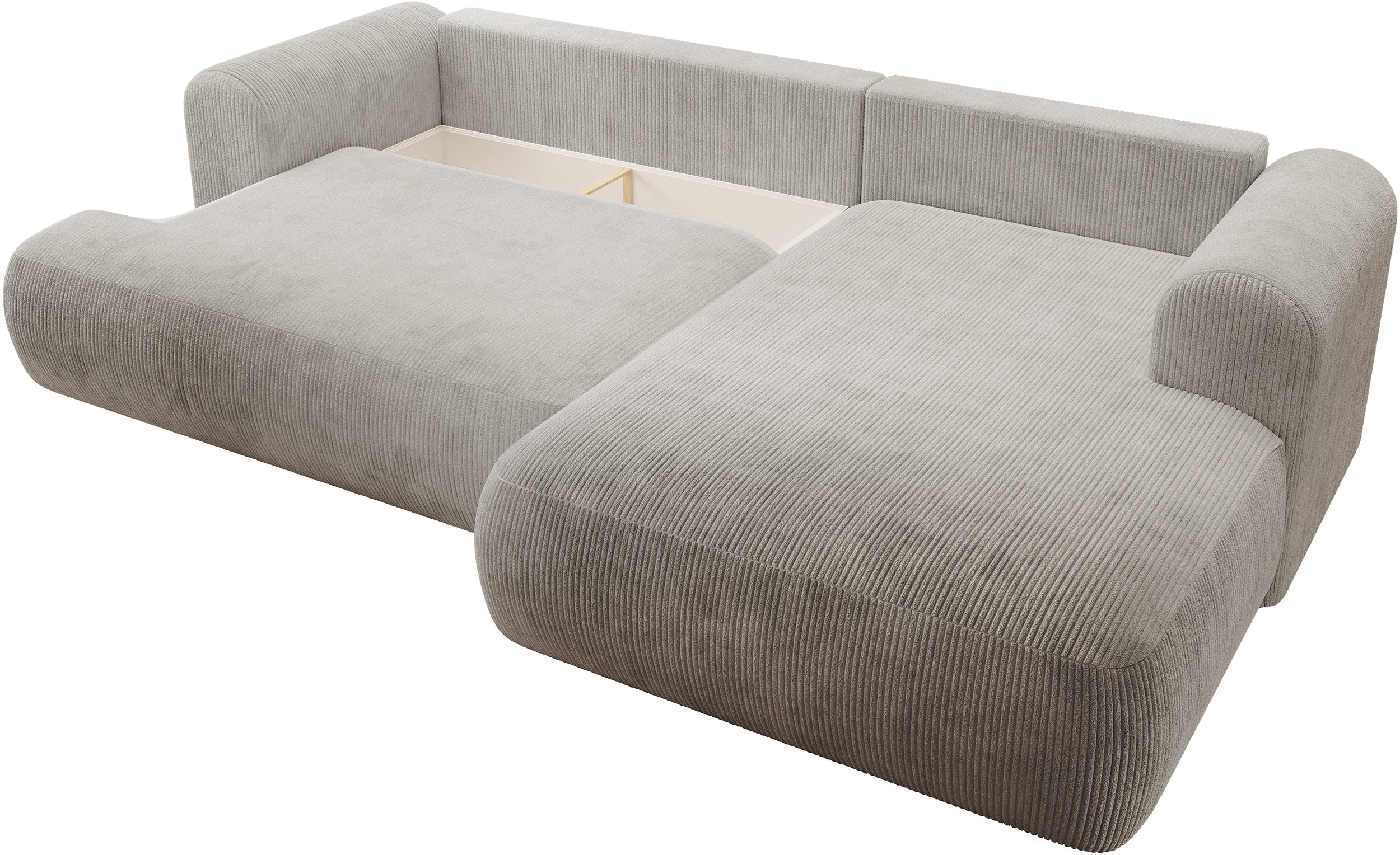 selsey-ovo-cord-ecksofa-mit-schlaffunktion-l-form-rechts-mit-stauraum-grau-beige image 7