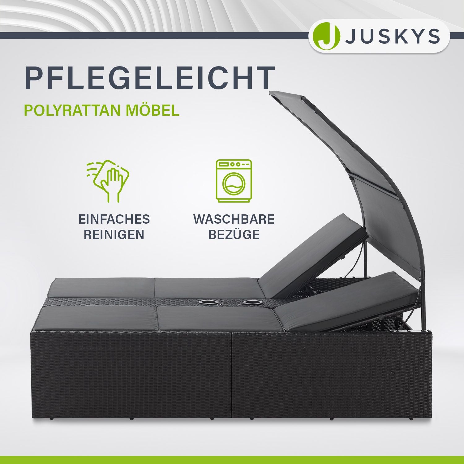 juskys-doppelliege-syros-polyrattan-2-personen-mit-sonnendach image 6