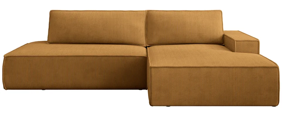selsey-felicjo-ecksofa-l-form-rechts-mit-schlaffunktion-und-stauraum-senfgelber- image 1