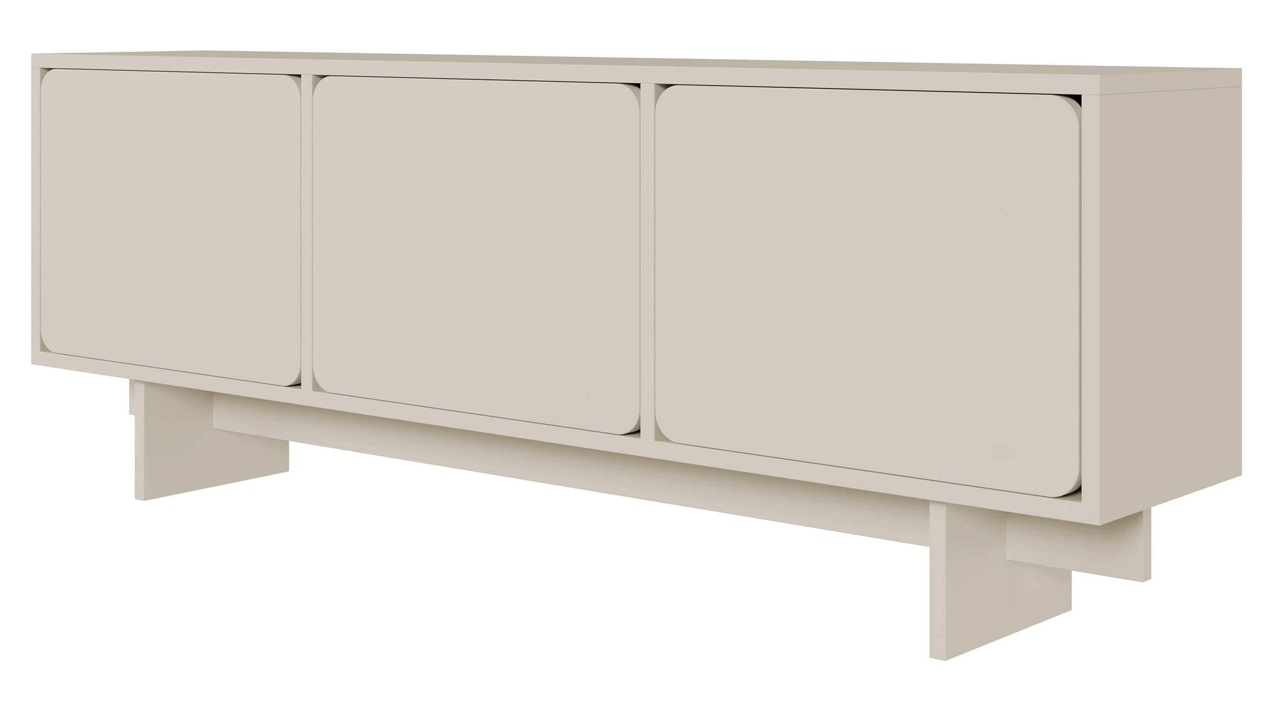 selsey-wuwu-tv-schrank-150-cm-mit-drei-schr-nken-grau-beige image 4