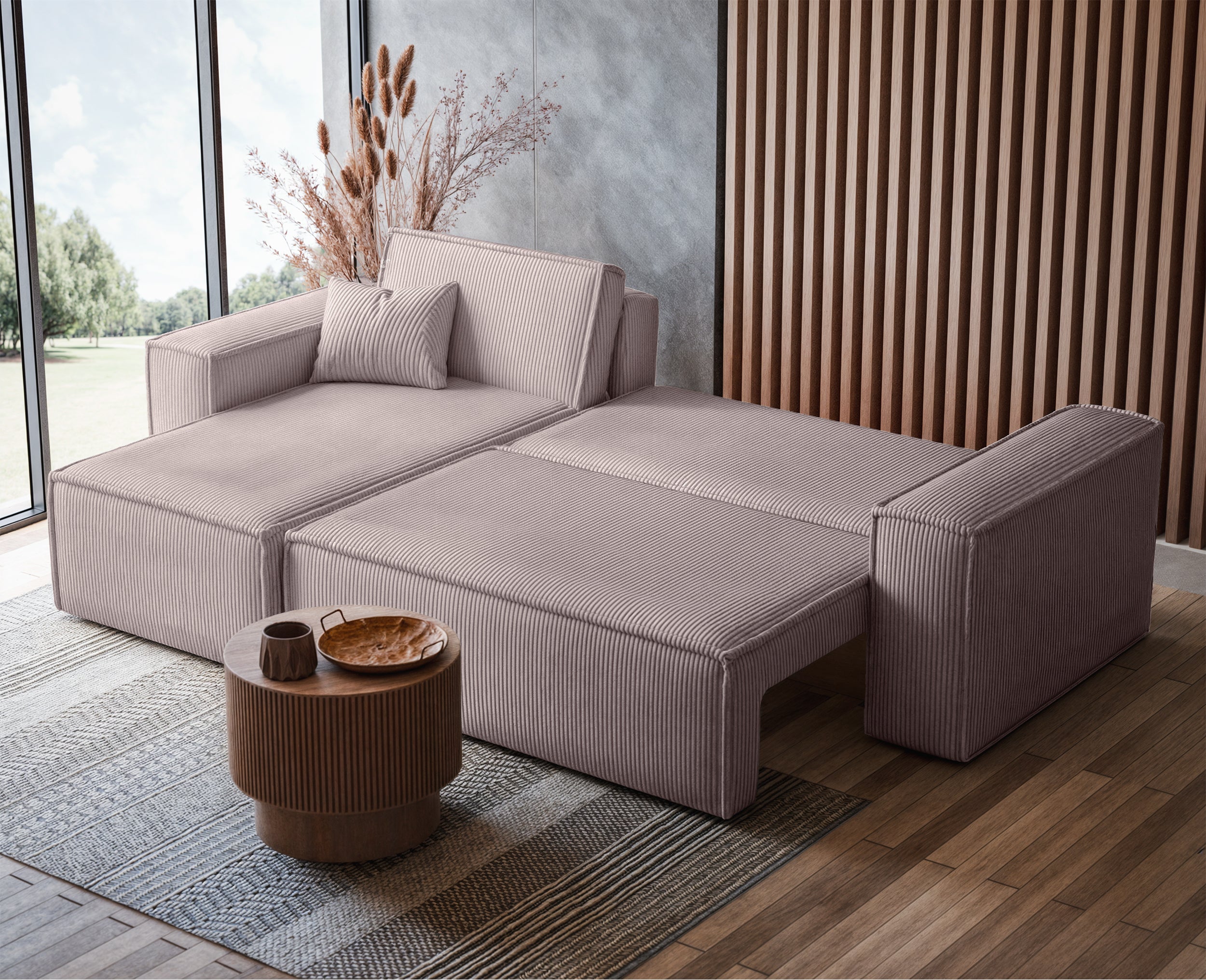 selsey-scarlo-ecksofa-l-mit-schlaffunktion-und-stauraum-universell-beige-cord image 5