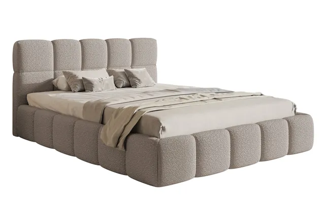 selsey-cloudy-gepolstertes-bett-120x200-cm-hellgrauer-boucl image 1
