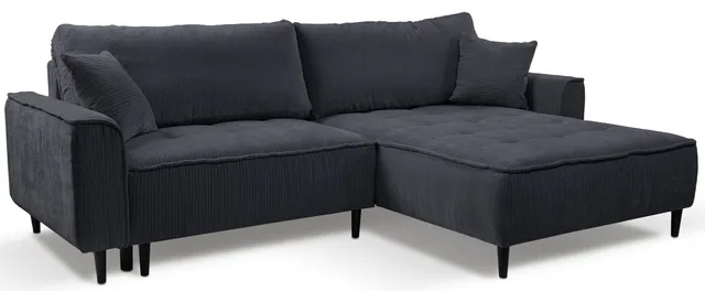 selsey-blues-ecksofa-mit-schlaffunktion-l-form-rechts-graphit-cord-mit-stauraum image 1