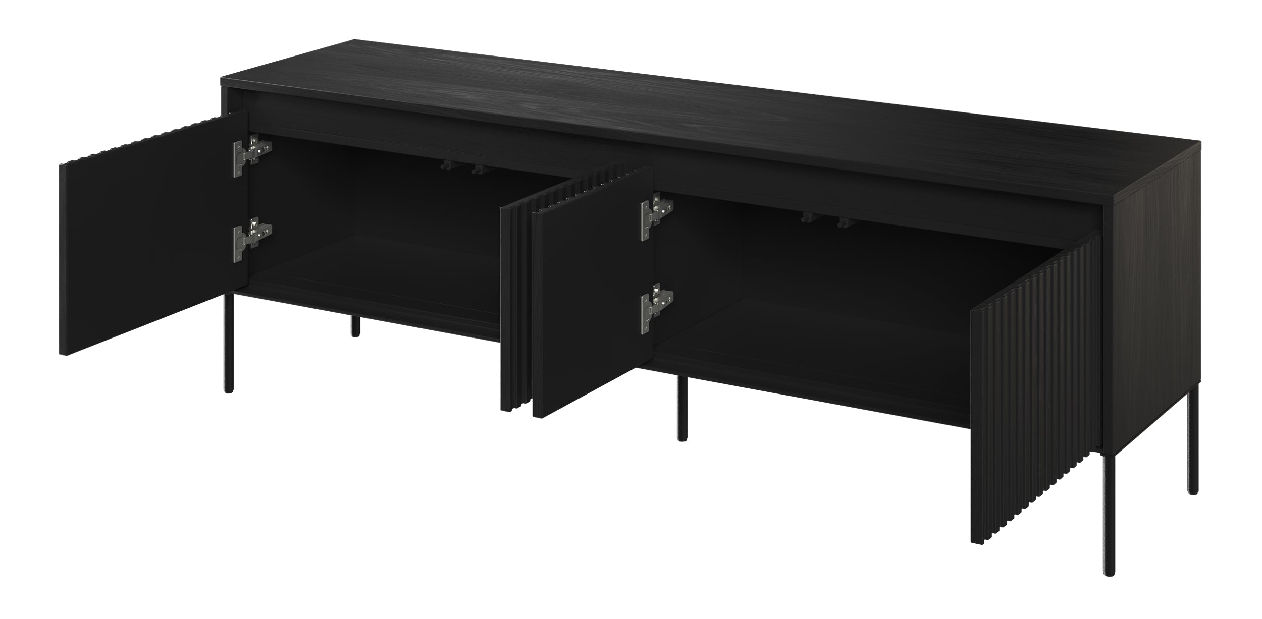selsey-trend-tv-schrank-167-cm-mit-led-schwarz image 4