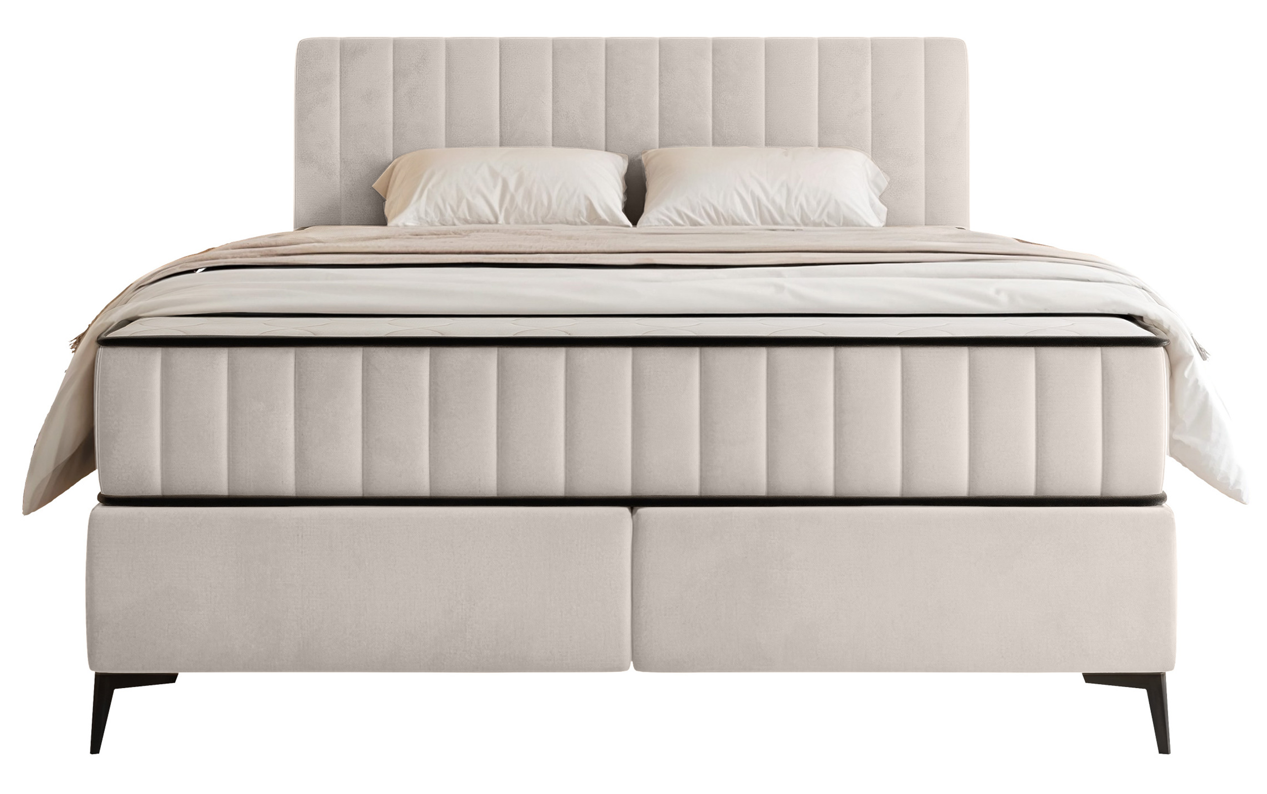 selsey-mufasso-kontinentales-bett-180x200-cm-mit-stauraum-hellbeiger-velours-was image 4
