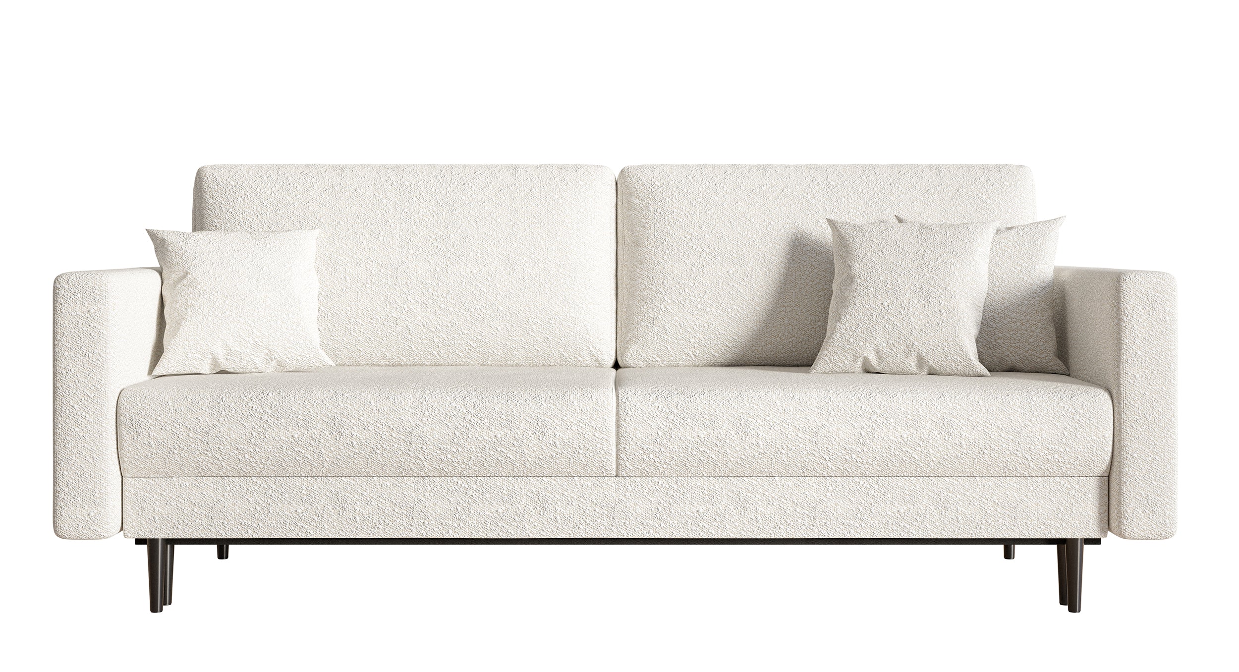 selsey-valico-3-sitzer-schlafsofa-creme-boucl-schwarze-beine image 4