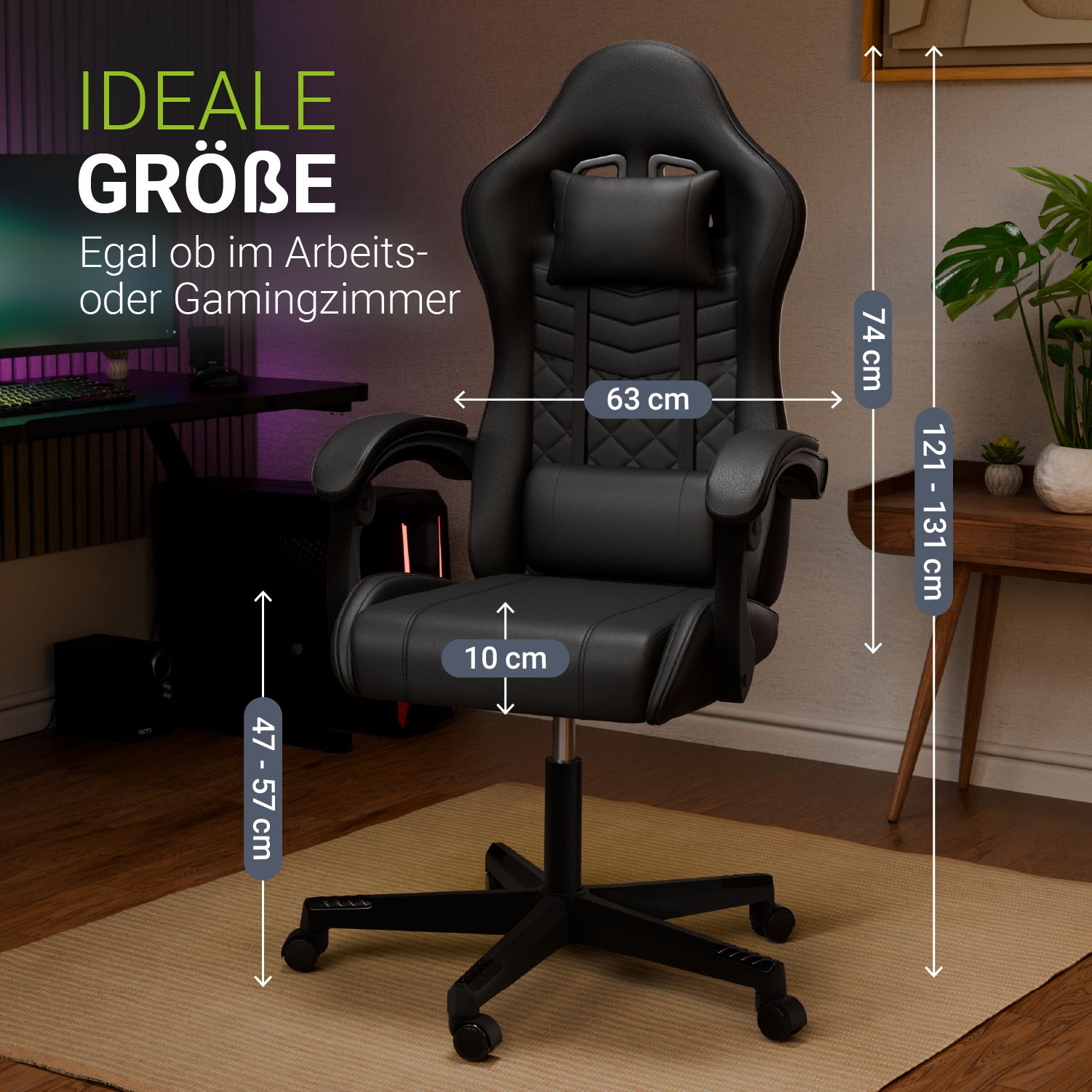 juskys-hyperseat-gamingstuhl-mit-kunstlederbezug image 5