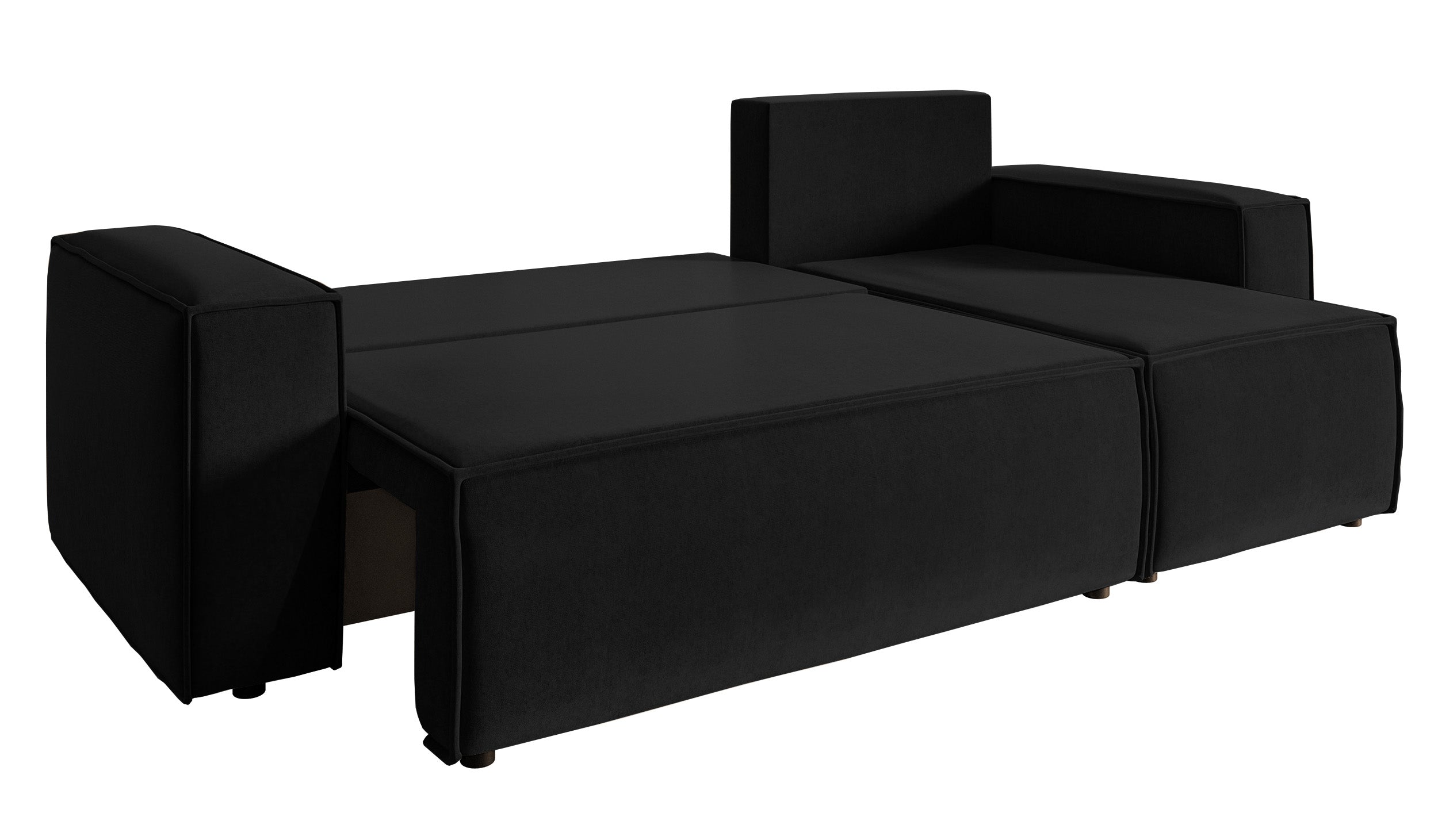 selsey-copertino-ecksofa-mit-schlaffunktion-l-form-stauraum-schwarzer-samt image 5