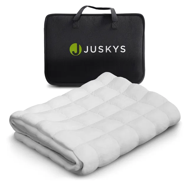 juskys-gewichtsdecke-135x200-cm-therapiedecke-5-kg-7-kg-9-kg image 1