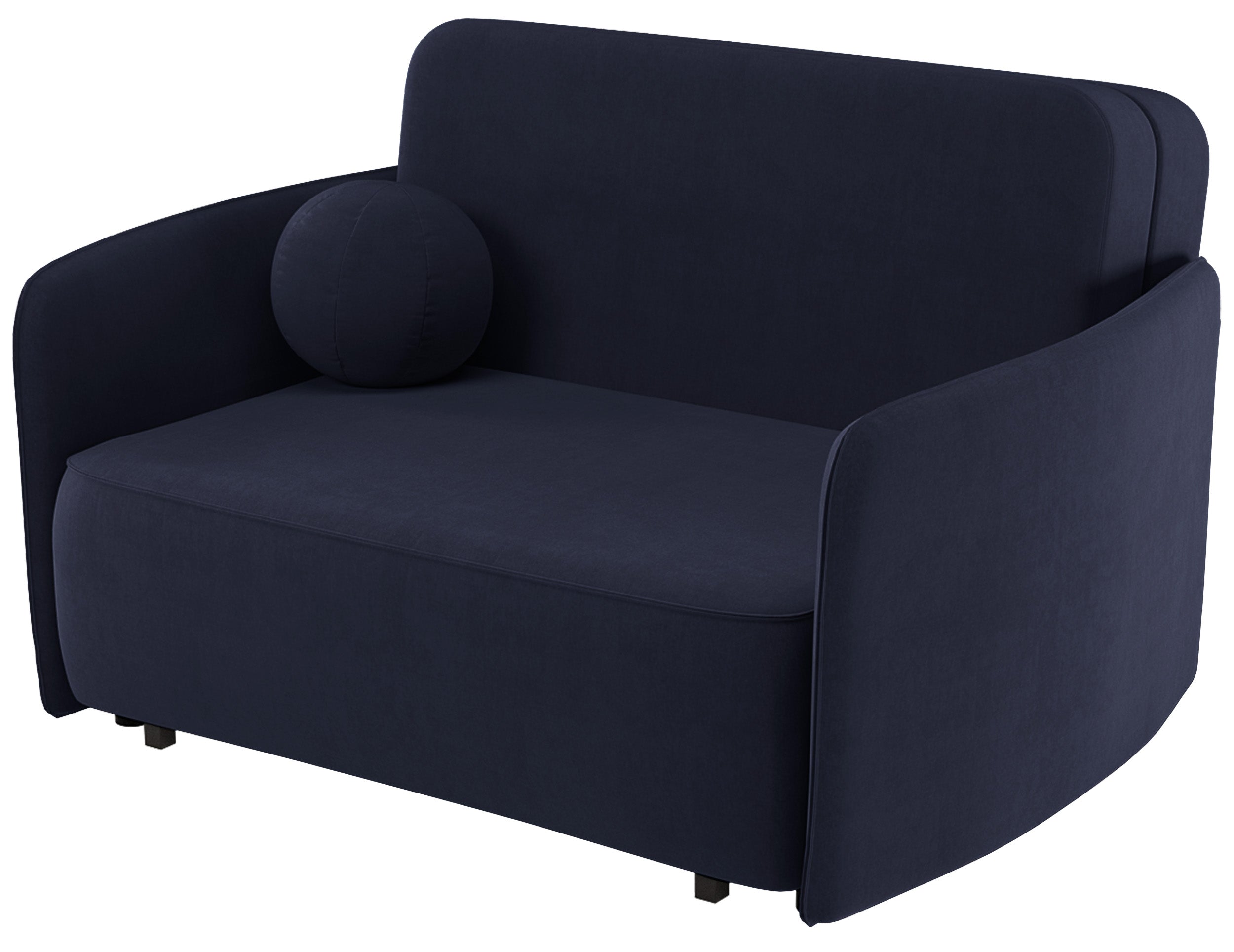 selsey-paxi-145-cm-ausziehbares-zweisitzer-sofa-mit-stauraum-marineblauer-chenil image 5