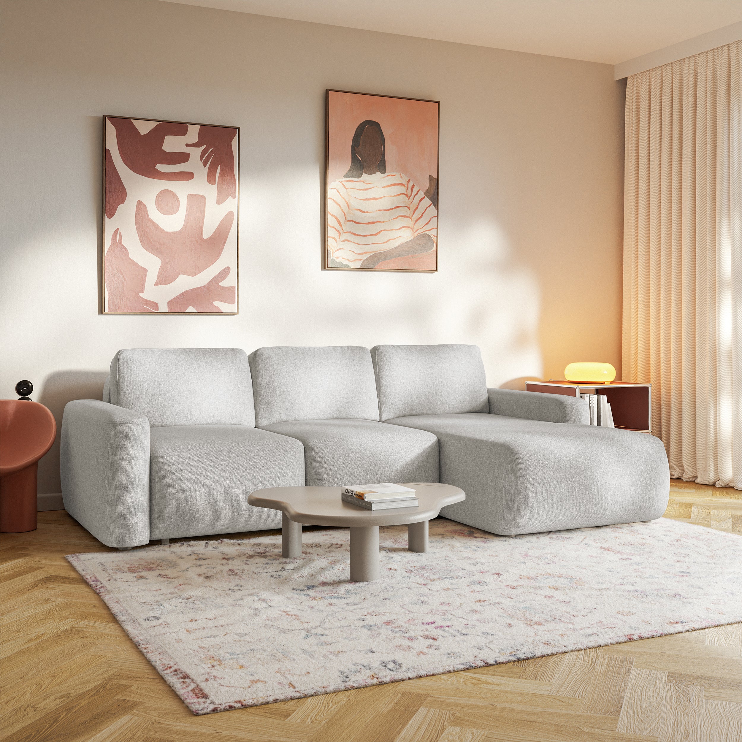 selsey-carnos-mini-ecksofa-l-f-rmig-rechts-mit-schlaffunktion-grau-beige-pflegel image 5