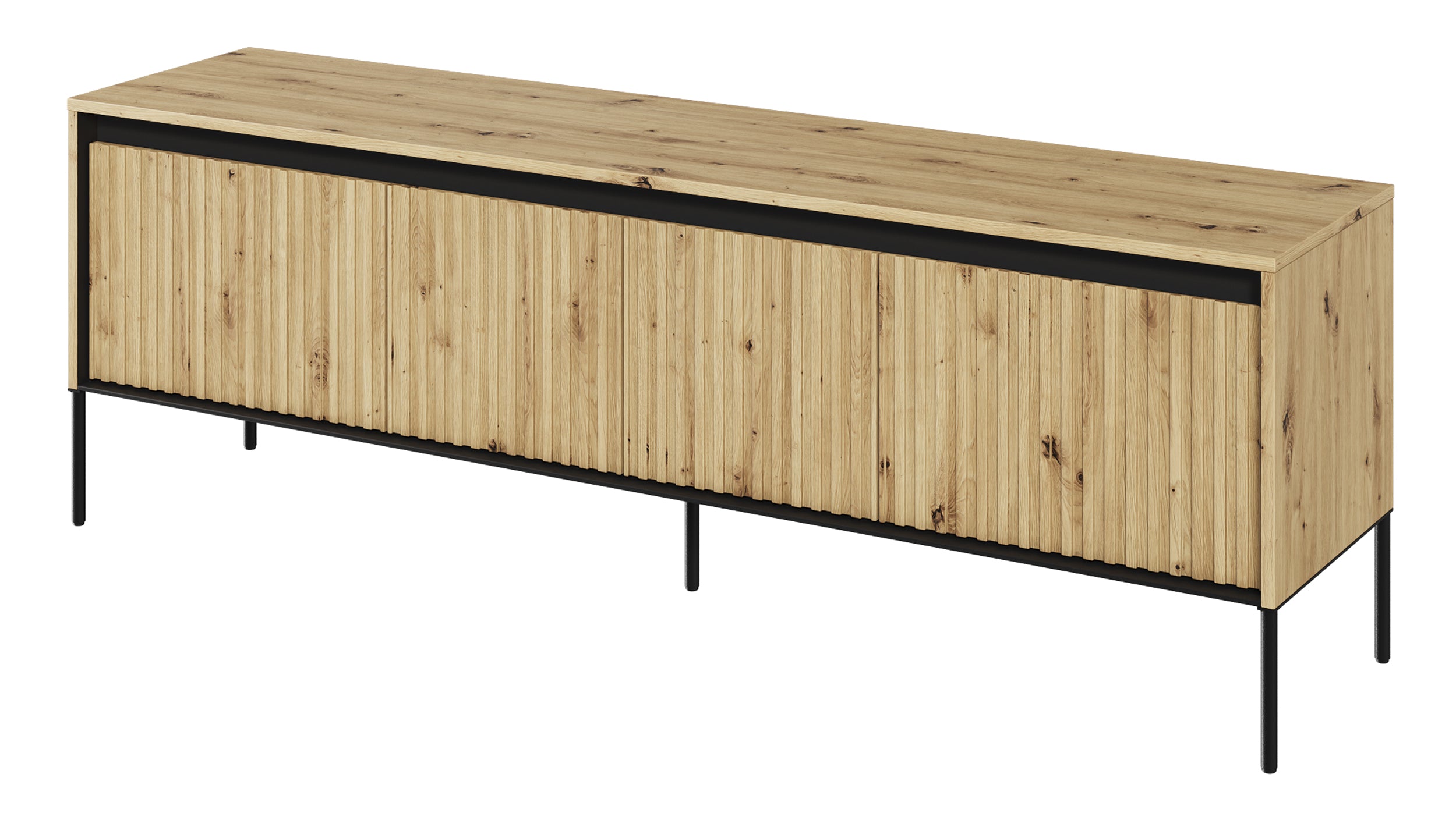 selsey-trend-tv-schrank-167-cm-mit-led-artisan-eiche image 1