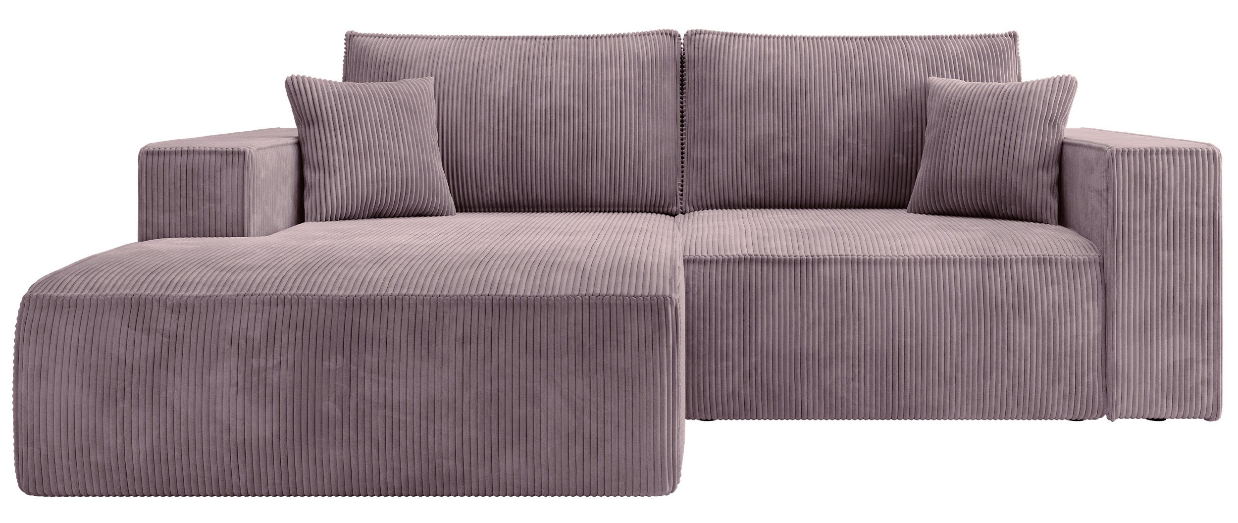 selsey-farese-mini-ecksofa-links-mit-schlaffunktion-und-stauraum-flieder-cord image 1