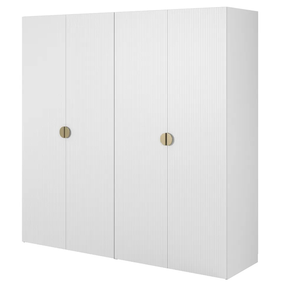 selsey-moonir-viert-riger-kleiderschrank-200-cm-mit-stangen-und-container-wei image 1