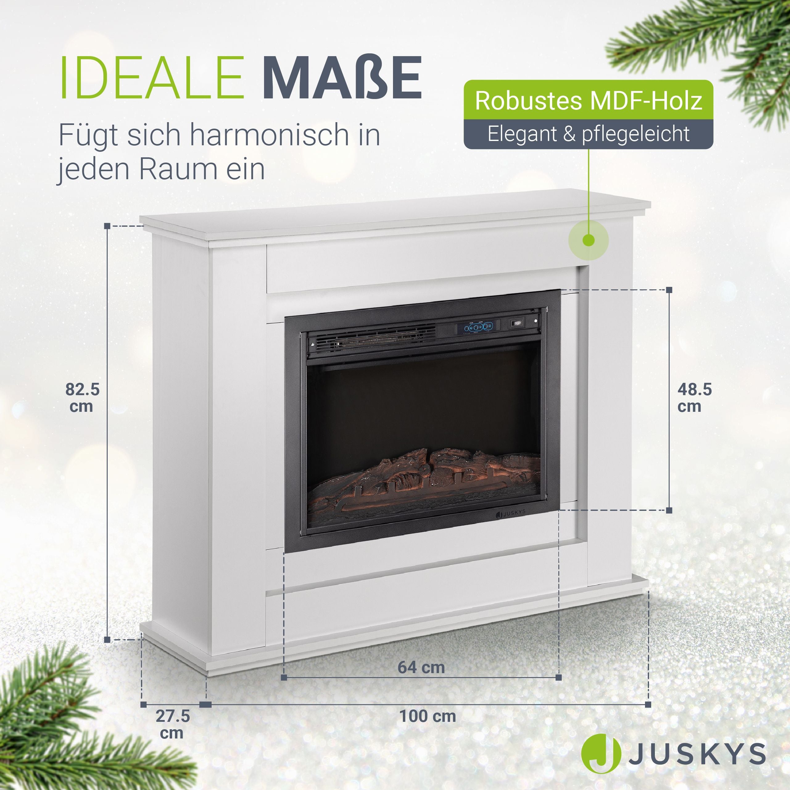 juskys-elektrischer-kamin-mit-heizung-flammeneffekt-elektrokamin-heizl-fter image 5