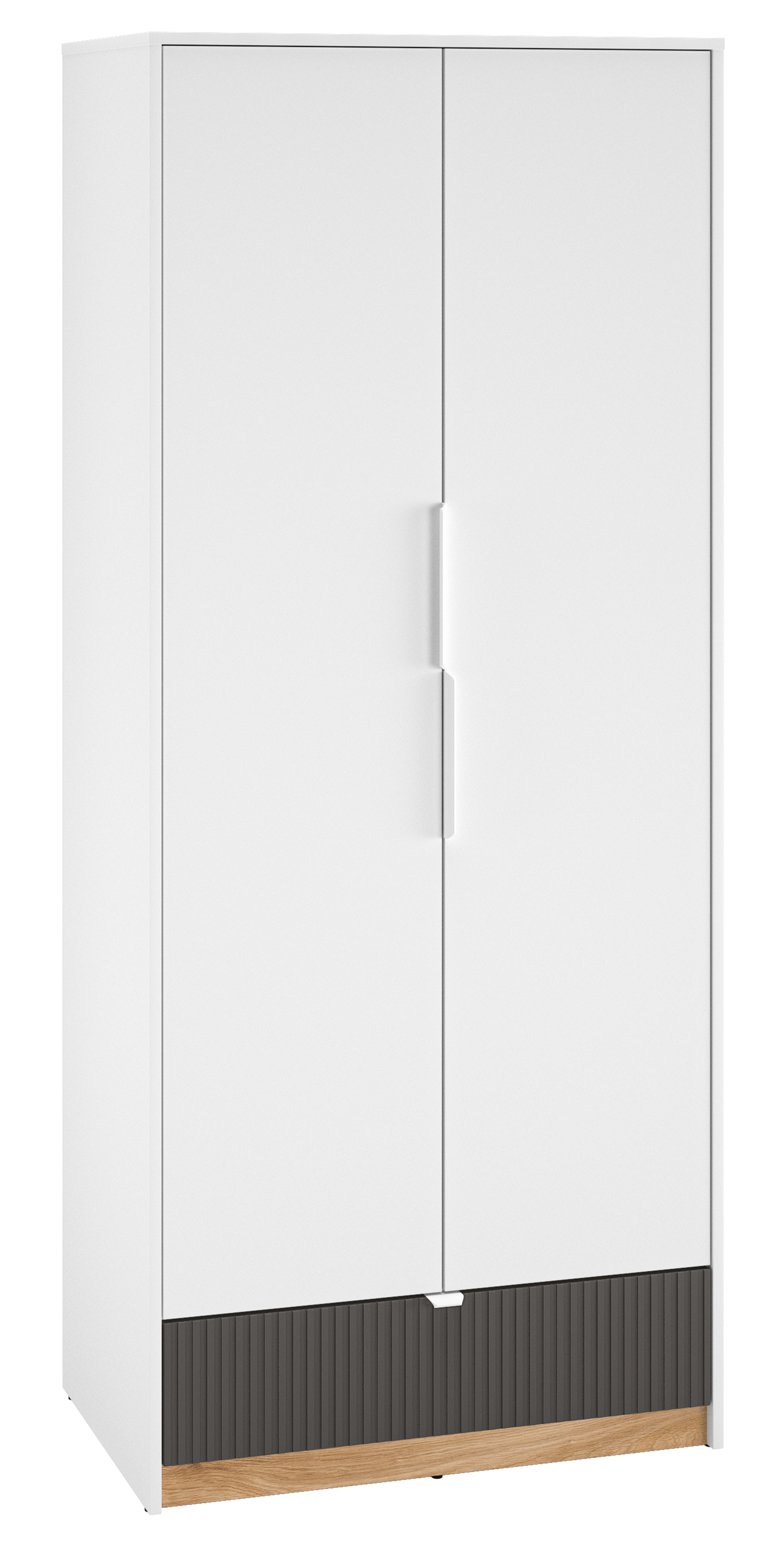 selsey-torino-jugendkleiderschrank-zweit-rig-82-cm-honey-castello-eiche-alpenwei image 1