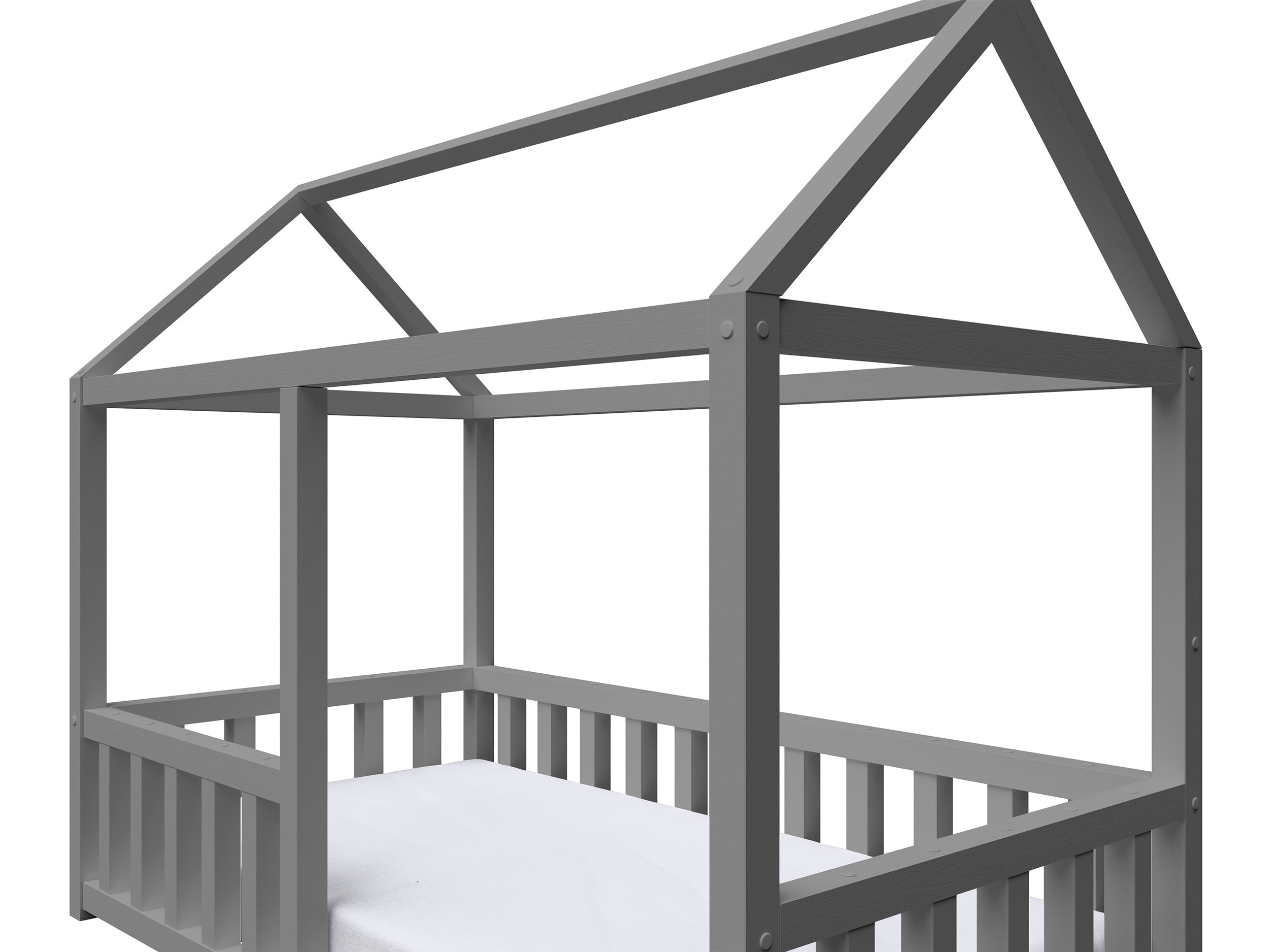 selsey-vistena-hausbett-75x160-cm-mit-matratze-grau image 6