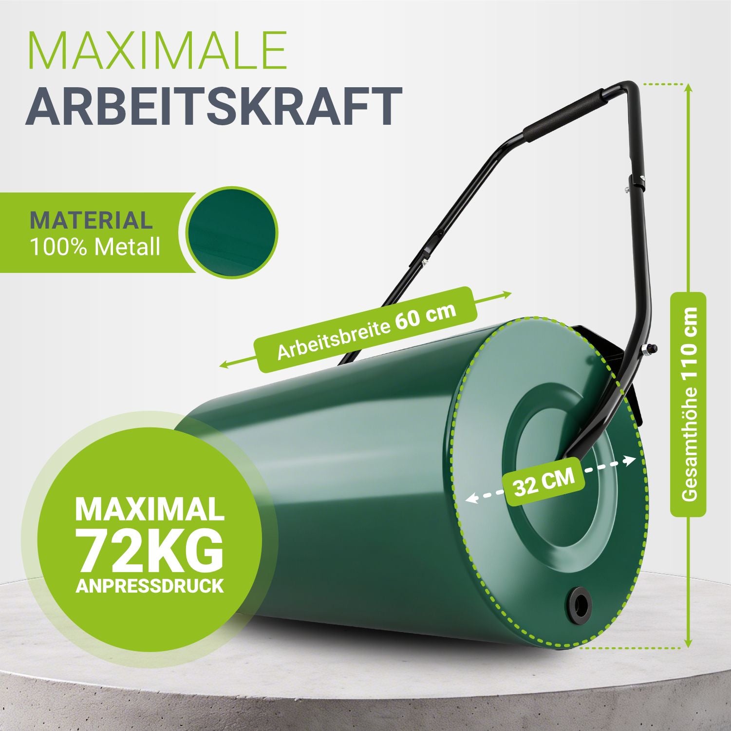 juskys-garten-rasenwalze-fritz-aus-metall-60-cm-50-liter image 2