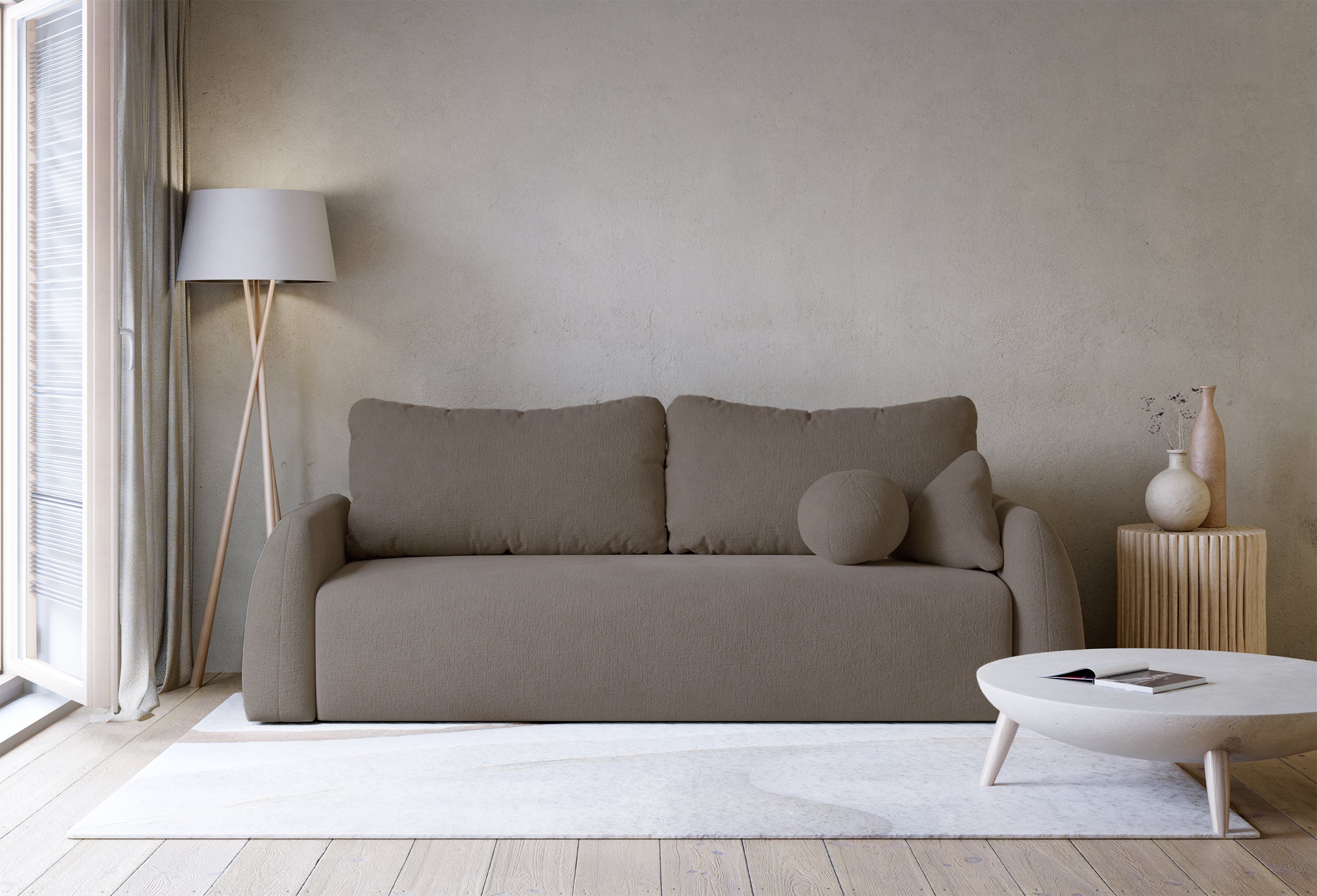 selsey-nubelle-3-sitzer-schlafsofa-ausklappbar-mit-stauraum-braun-hydrophobes-ch image 2