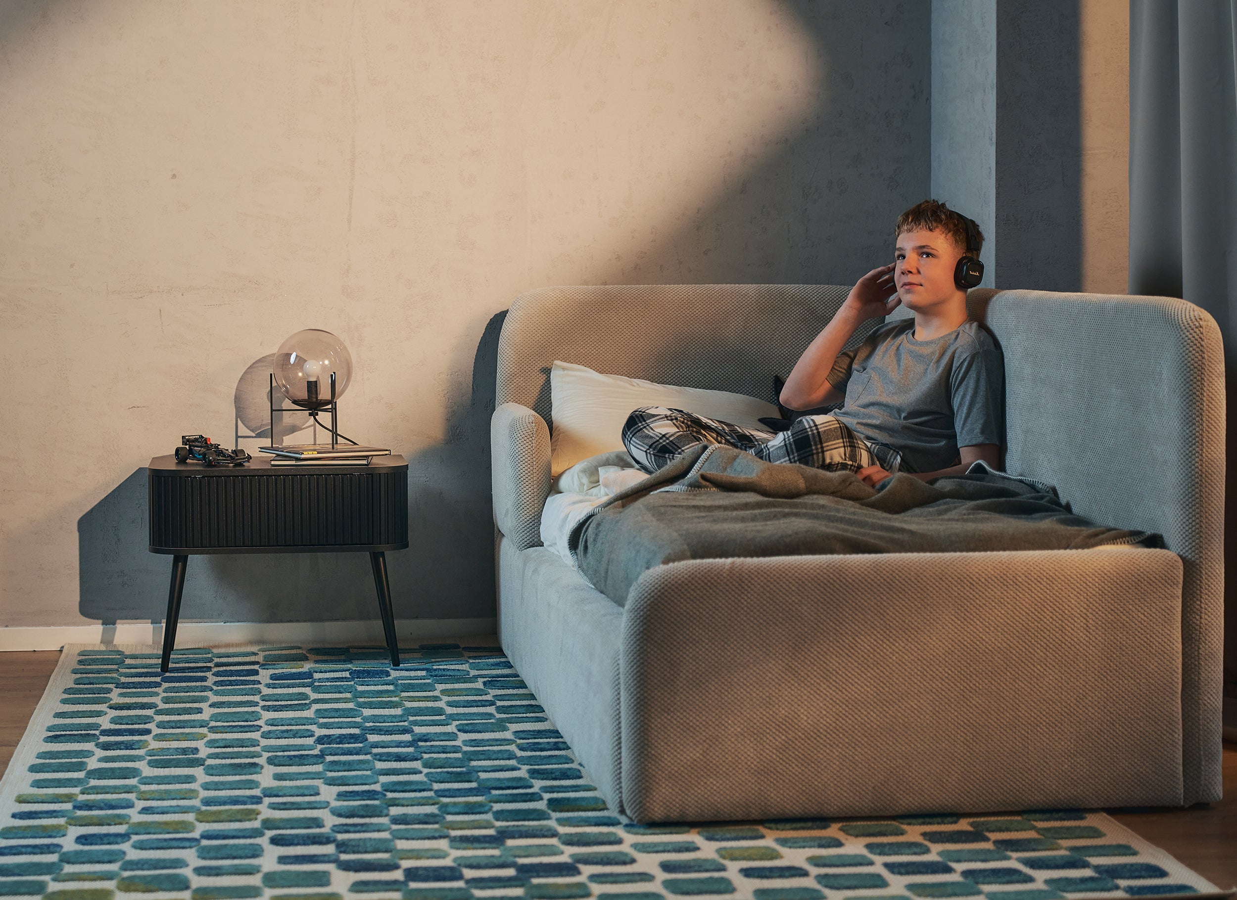 selsey-fanklo-jugendbett-120x200-cm-linksseitig-mit-matratze-und-stauraum-grau-b image 6