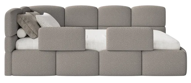 selsey-cloudy-jugendbett-90x200-cm-linksseitig-mit-matratze-und-stauraum-grauer- image 1