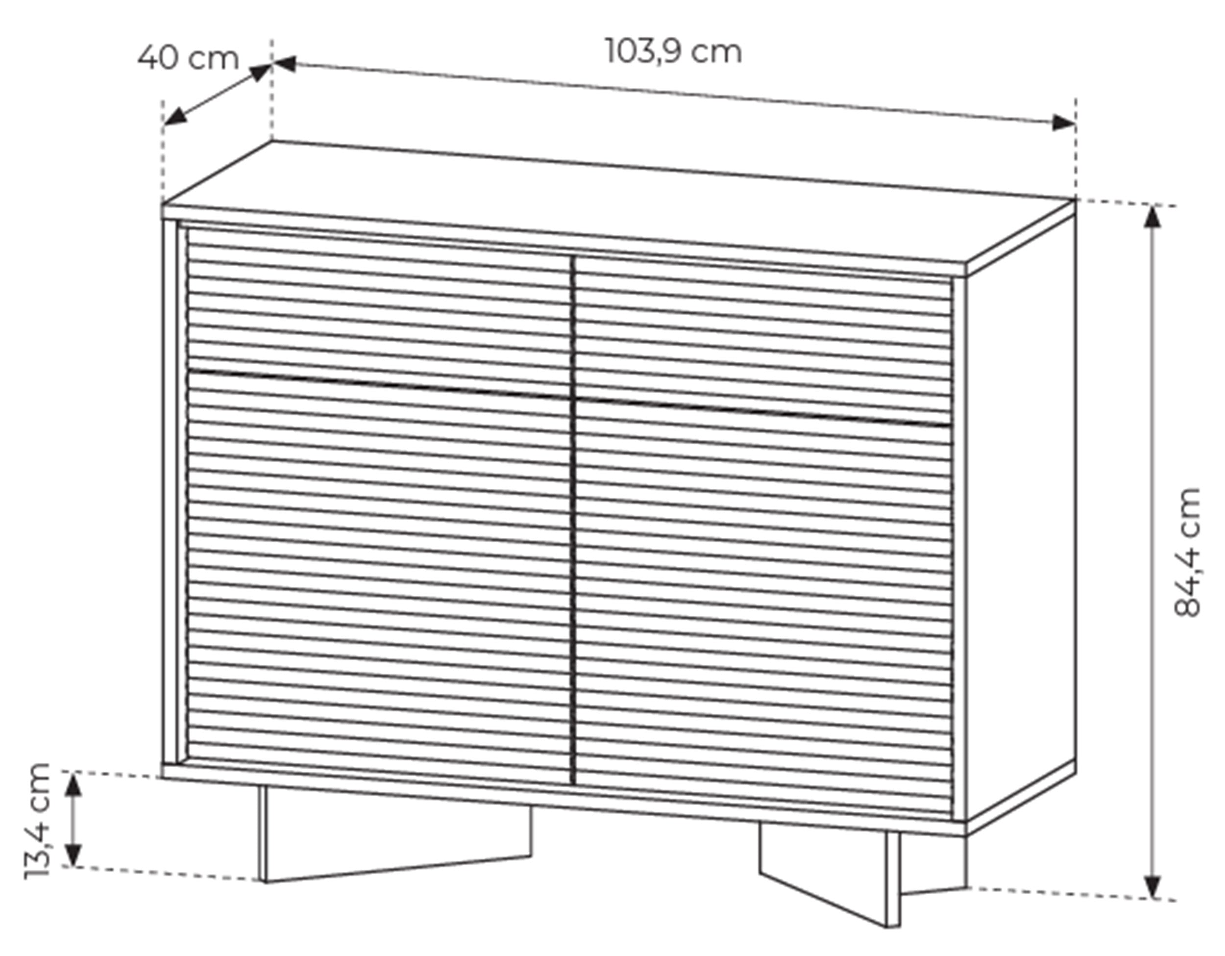 selsey-semi-kommode-104-cm-zweit-rig-mit-2-schubladen-und-led-bolivar-natur-capp image 7