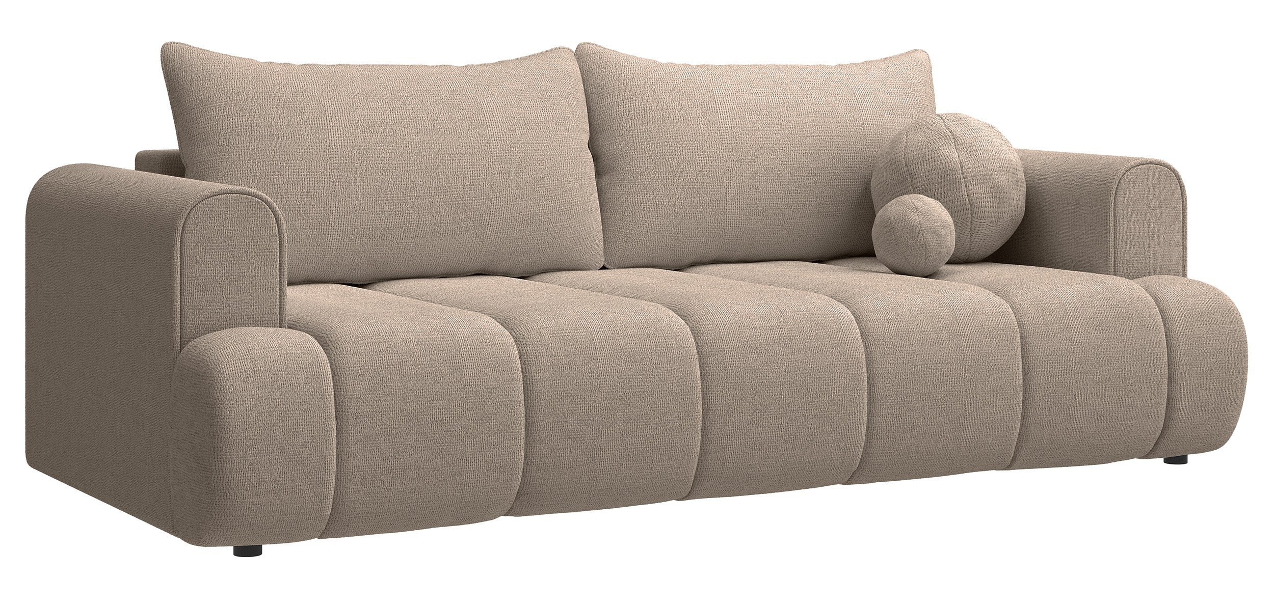 selsey-dandelino-dreisitziges-sofa-mit-schlaffunktion-chenille-beige-hydrophob image 4