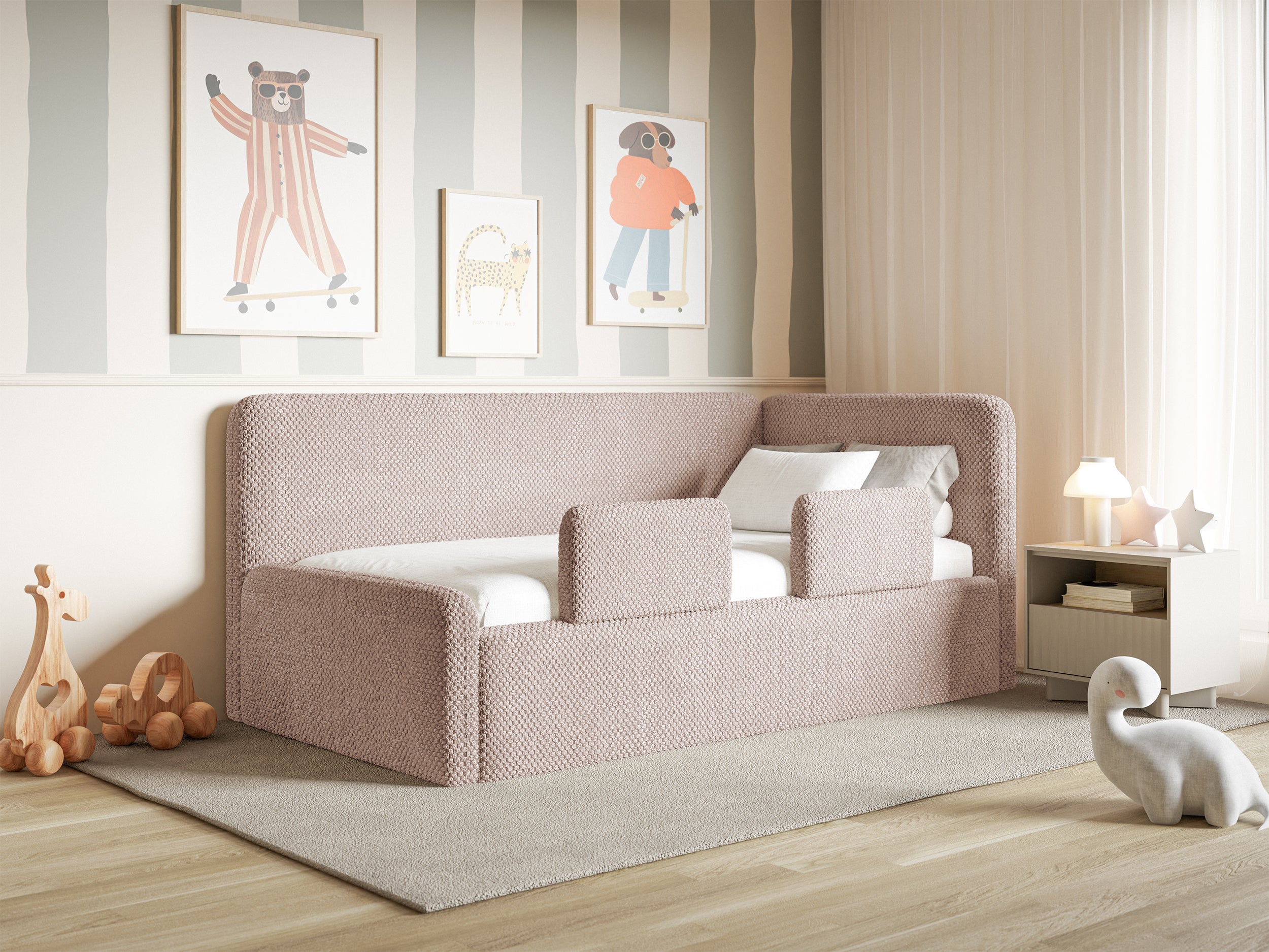 selsey-fanklo-jugendbett-90x200-cm-rechts-puderrosa-pl-sch-stauraum image 2