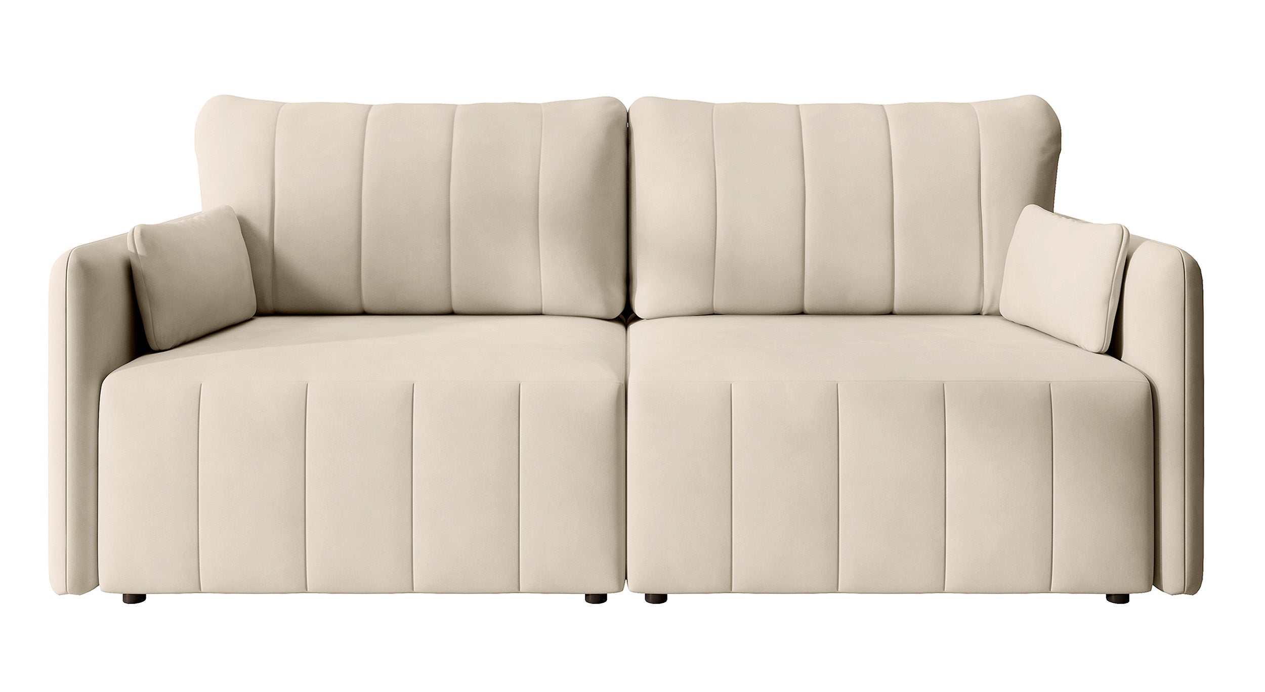 selsey-pierra-ausziehbare-eckcouch-mit-stauraum-creme-samtvelours image 1