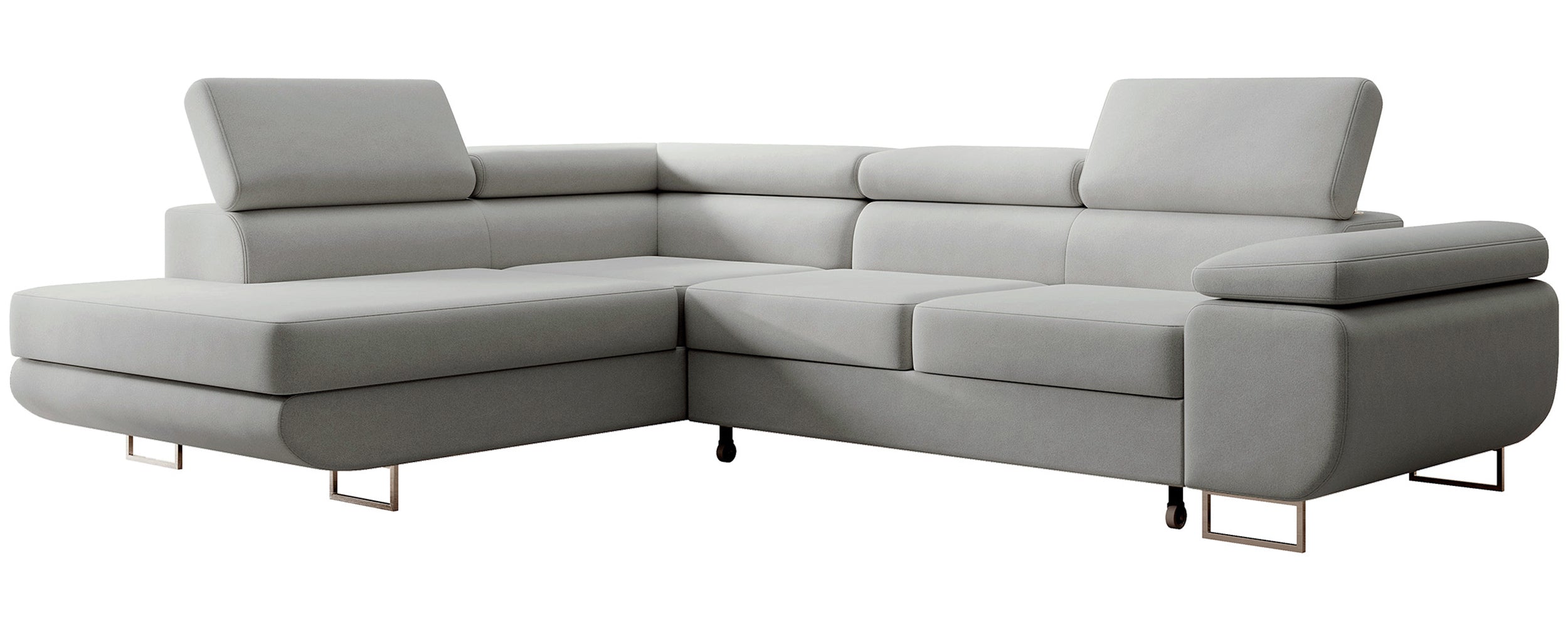 selsey-stevil-ecksofa-mit-schlaffunktion-l-form-links-mit-stauraum-grauer-samt image 7