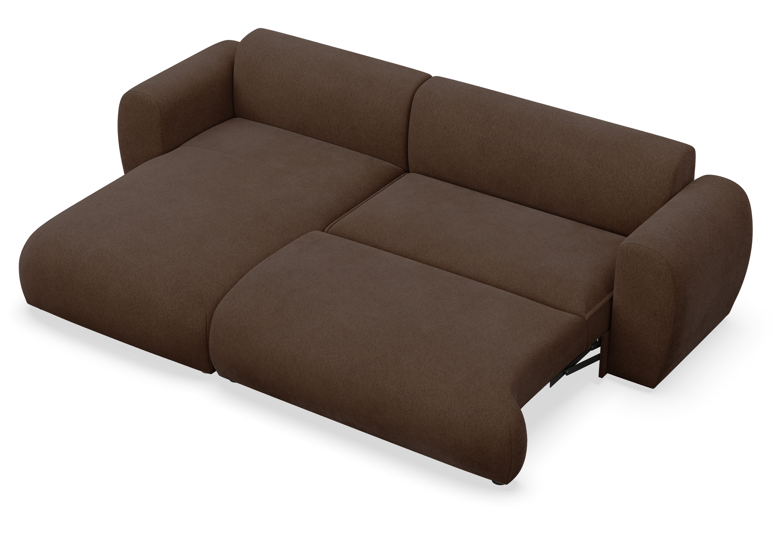 selsey-emia-ecksofa-l-links-mit-schlaffunktion-braunes-chenille image 5