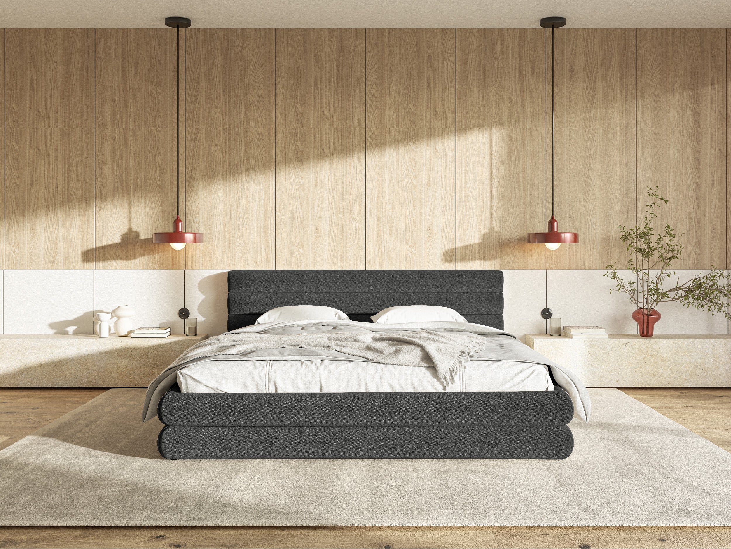 selsey-alegre-polsterbett-180x200-cm-mit-bettkasten-graphit-chenille-metallrahme image 4