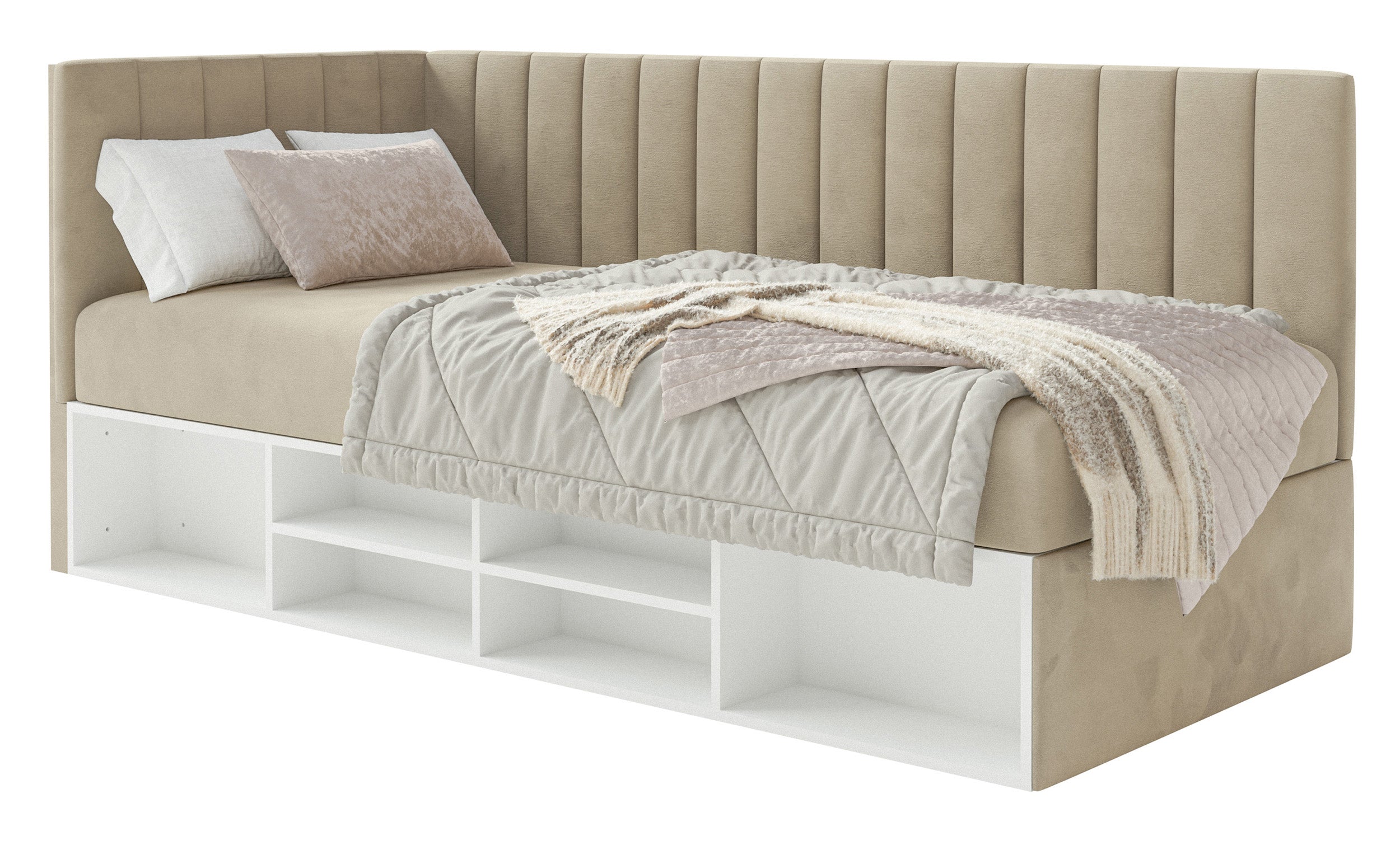 selsey-ventrio-jugendbett-90x200-cm-links-mit-stauraum-und-regalen-grau-beiges-v image 4