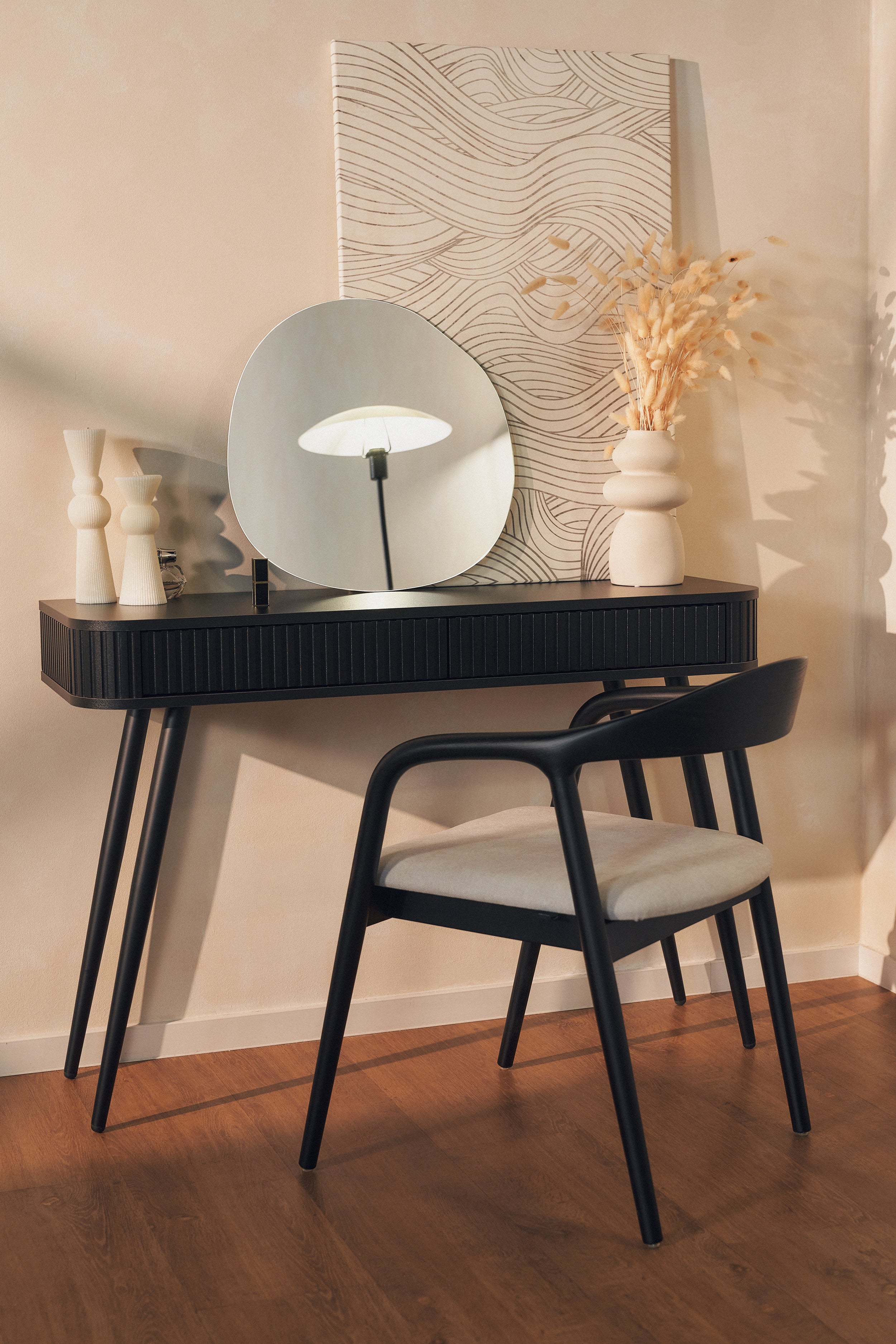 selsey-insible-holzstuhl-esszimmer-creme-flechtmuster-schwarze-esche image 2
