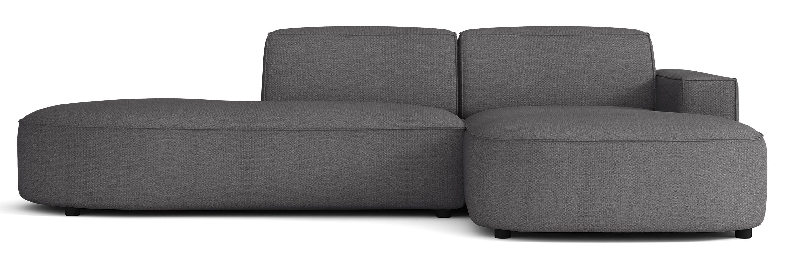 selsey-sallmo-modulares-ecksofa-l-form-klein-rechtsseitig-dunkelgrauer-hydrophob image 1