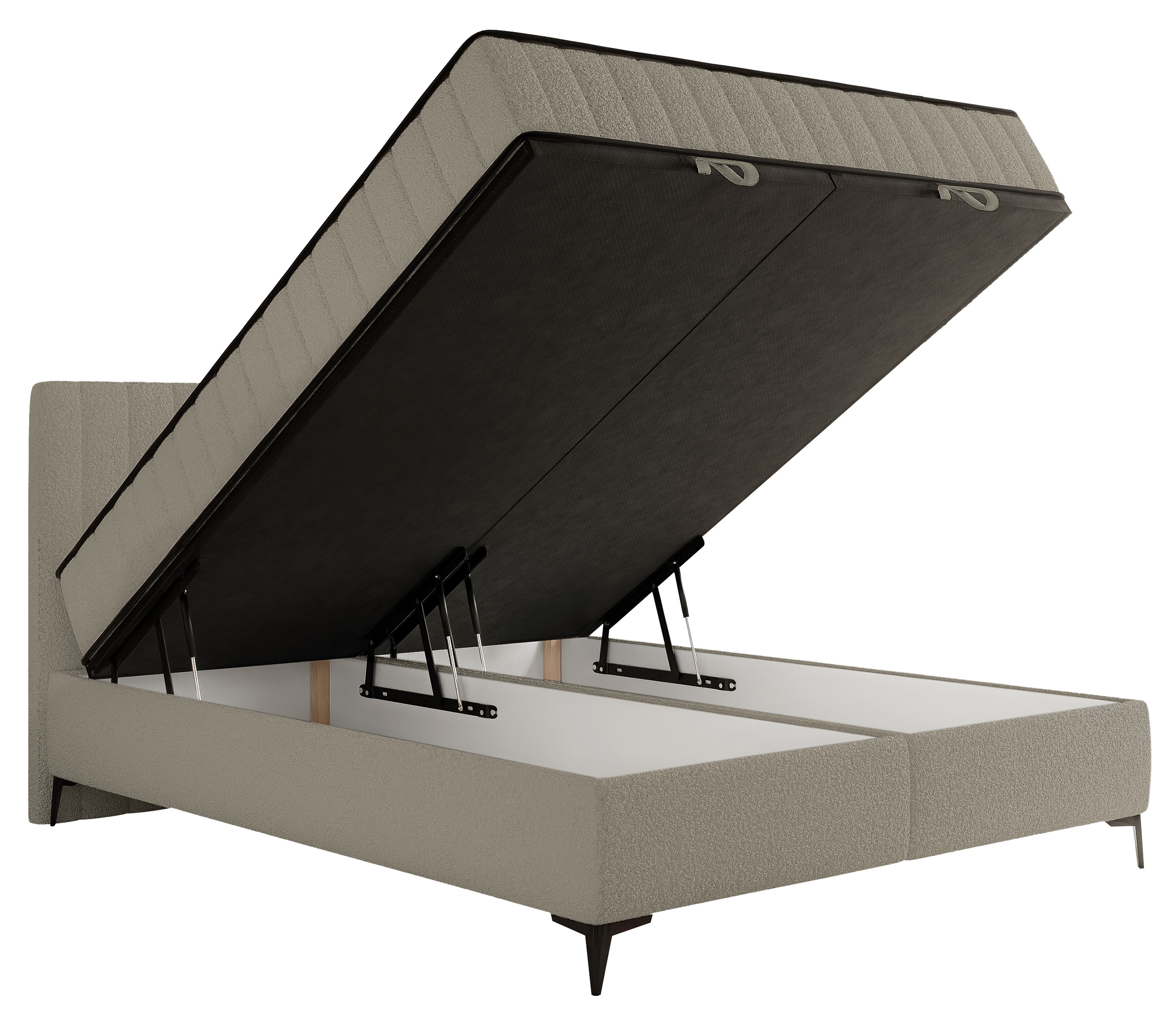 selsey-mufasso-kontinentalbett-160x200-cm-mit-stauraum-dunkelbeige-boucl image 6